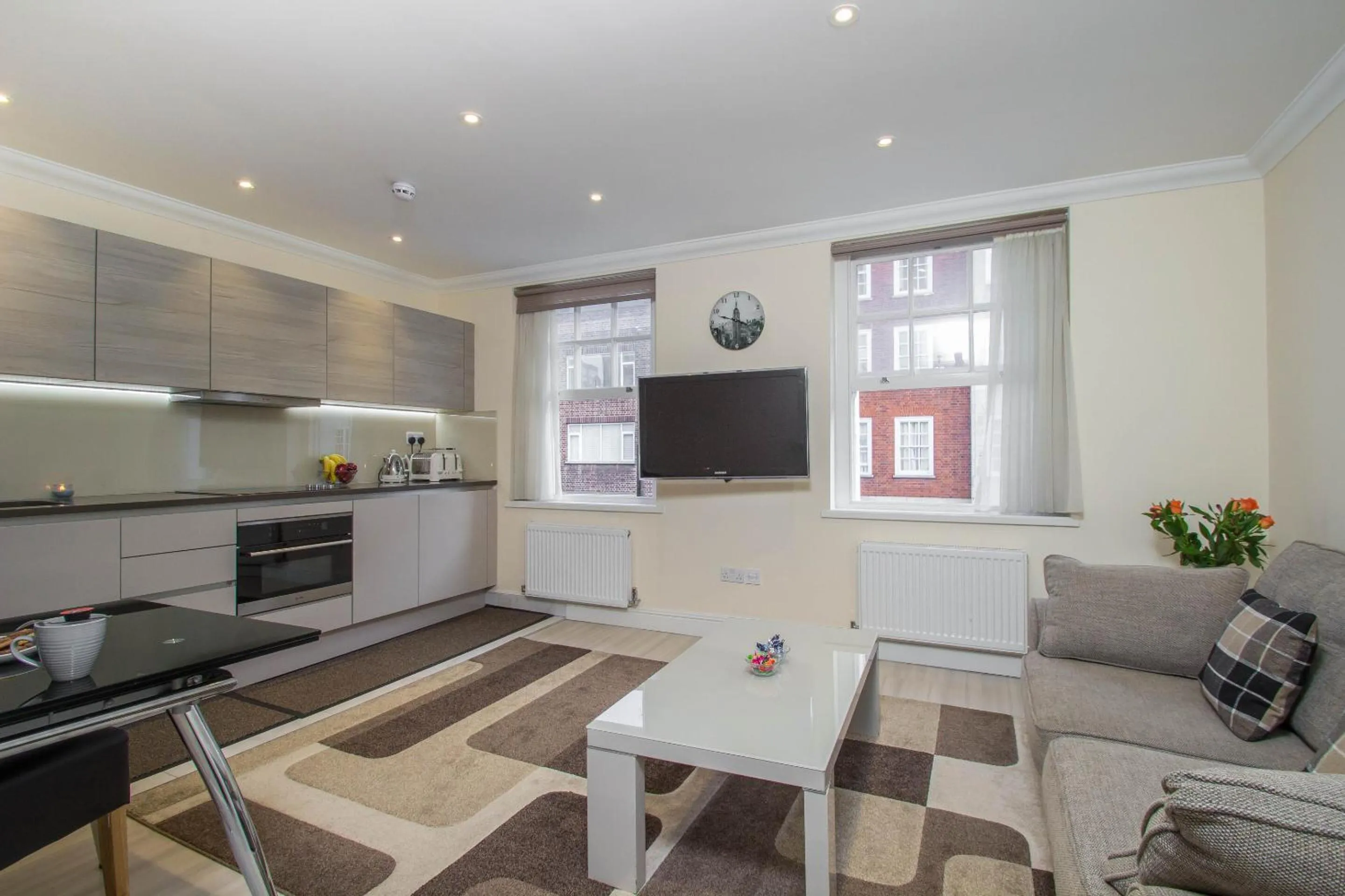 Living room in Marylebone Village Apartments