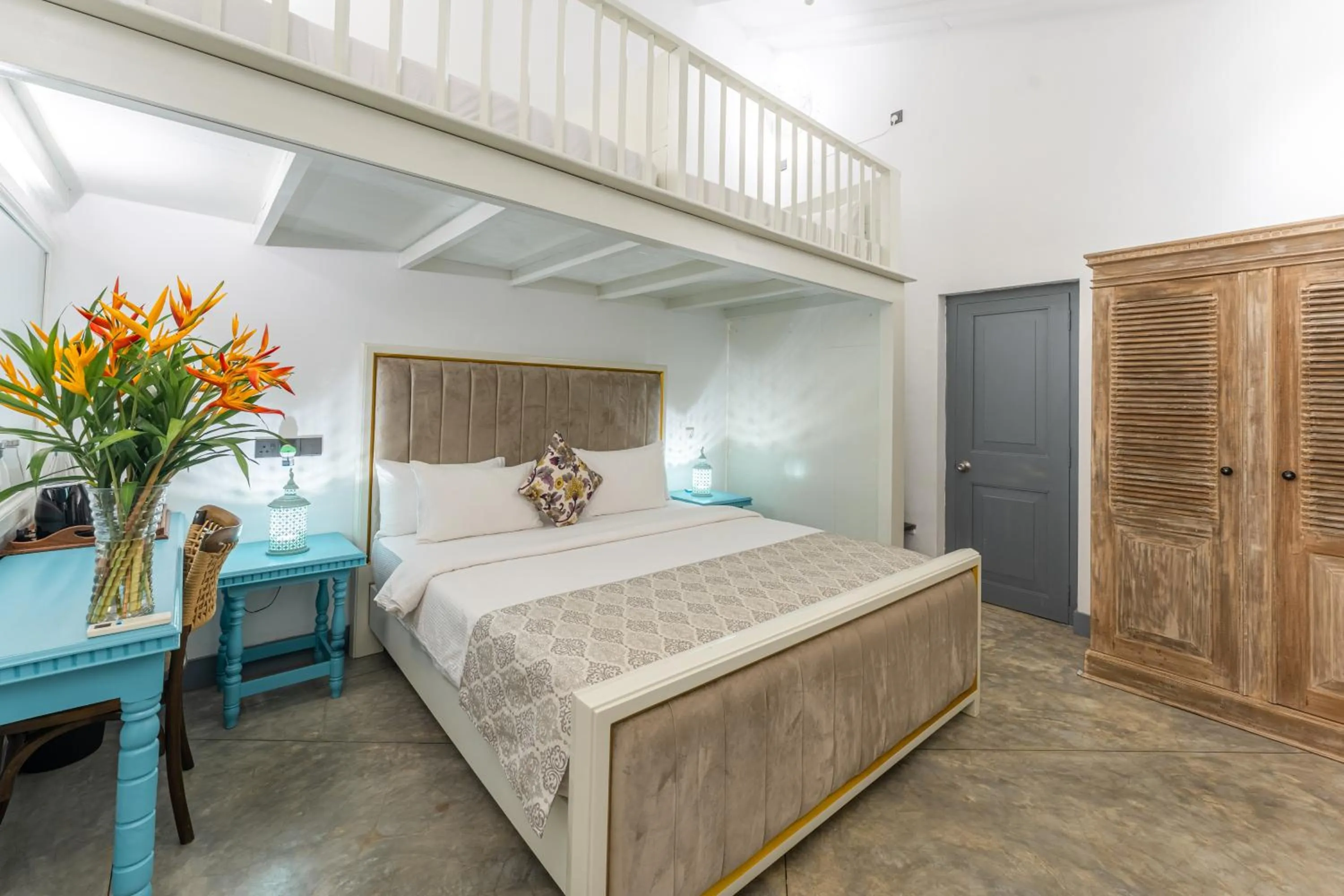 Bedroom, Bed in Parawa House