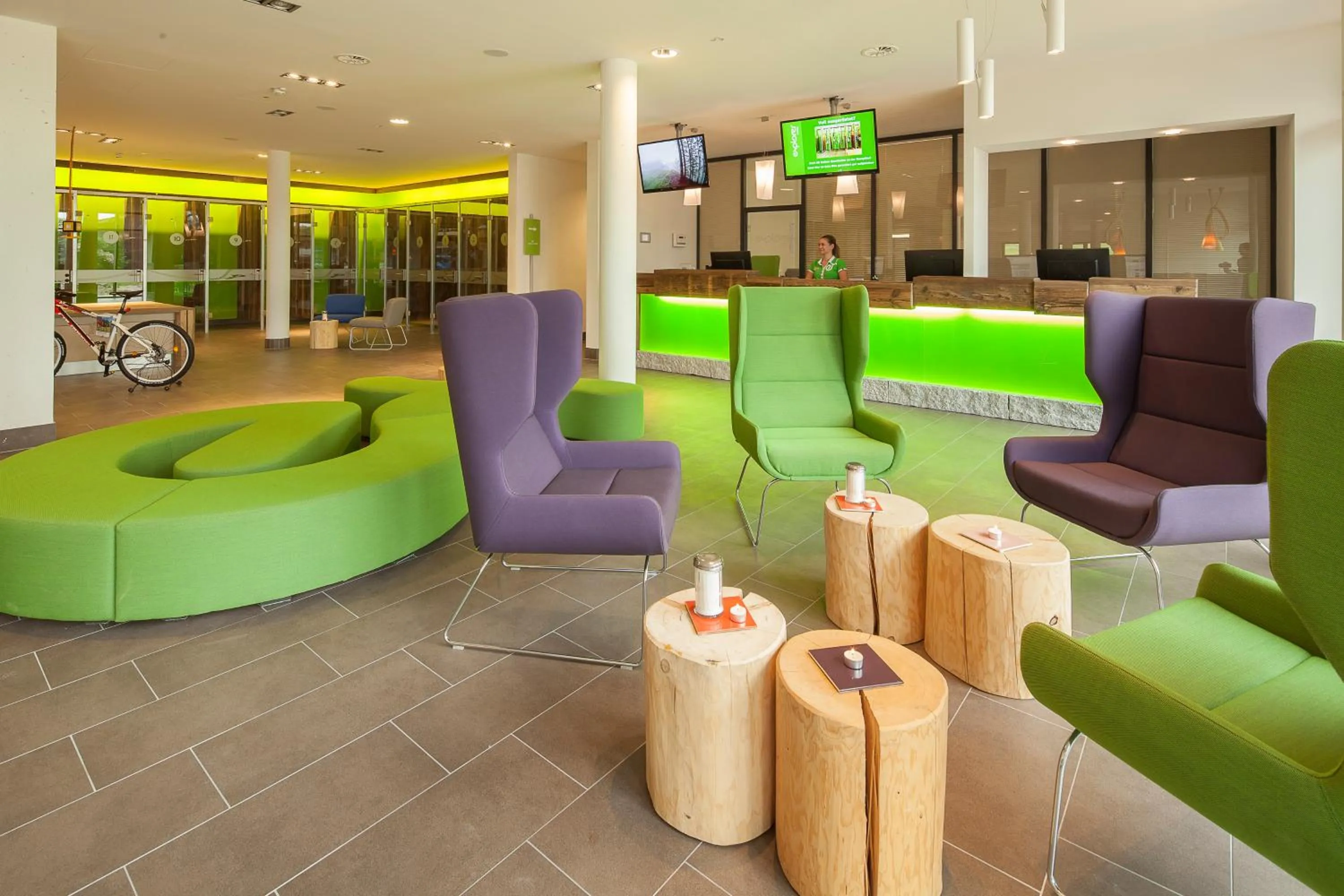 Seating area in Explorer Hotel Zillertal