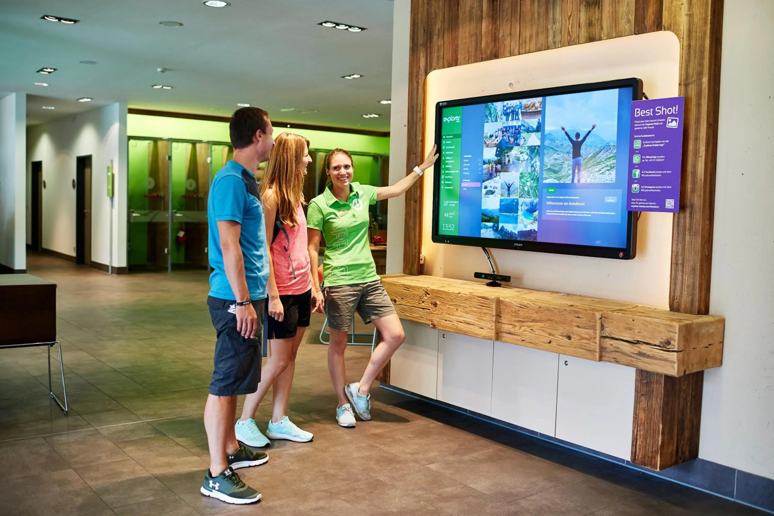Lobby or reception in Explorer Hotel Zillertal