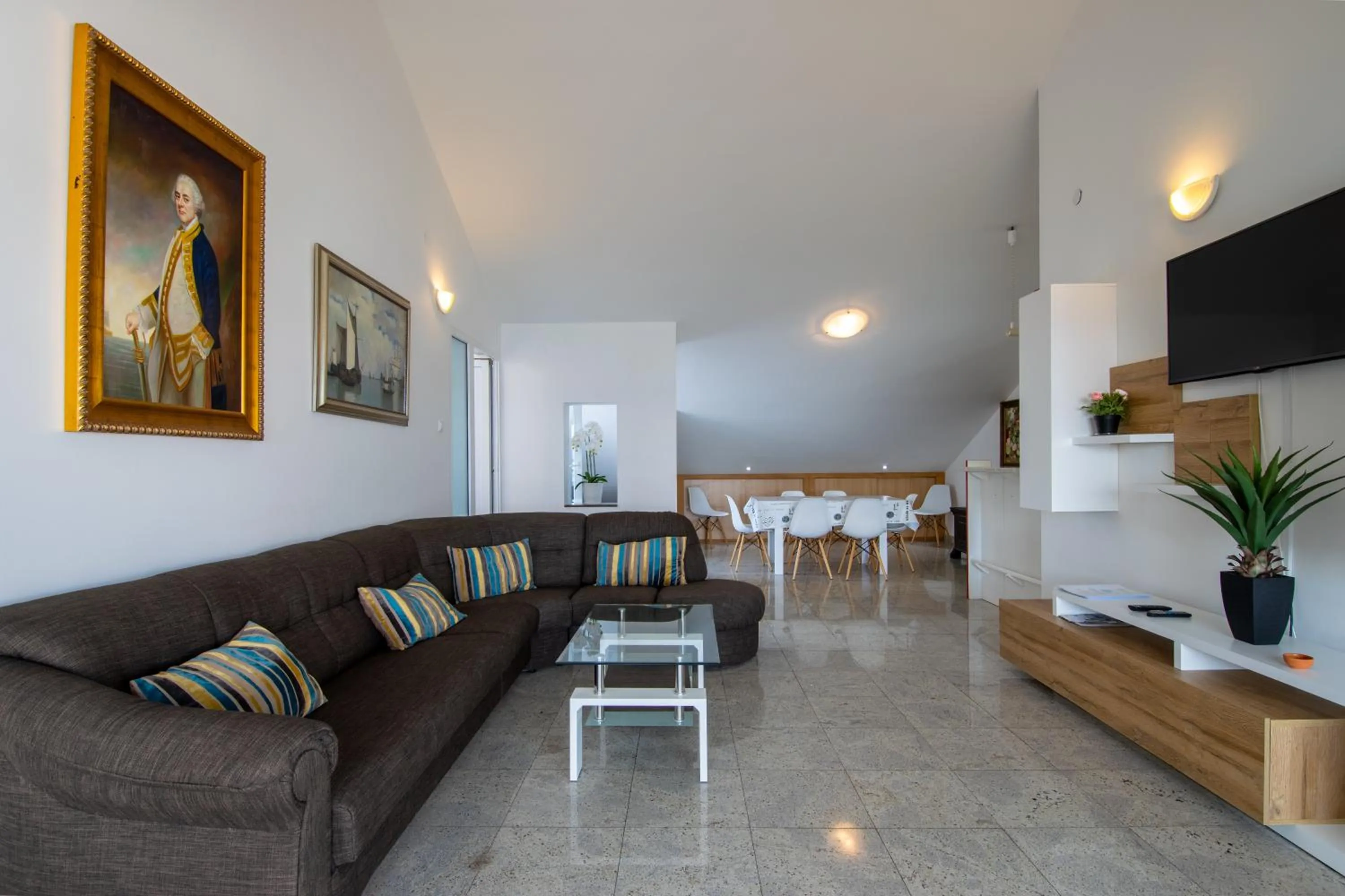 Living room in Apartments Lantina