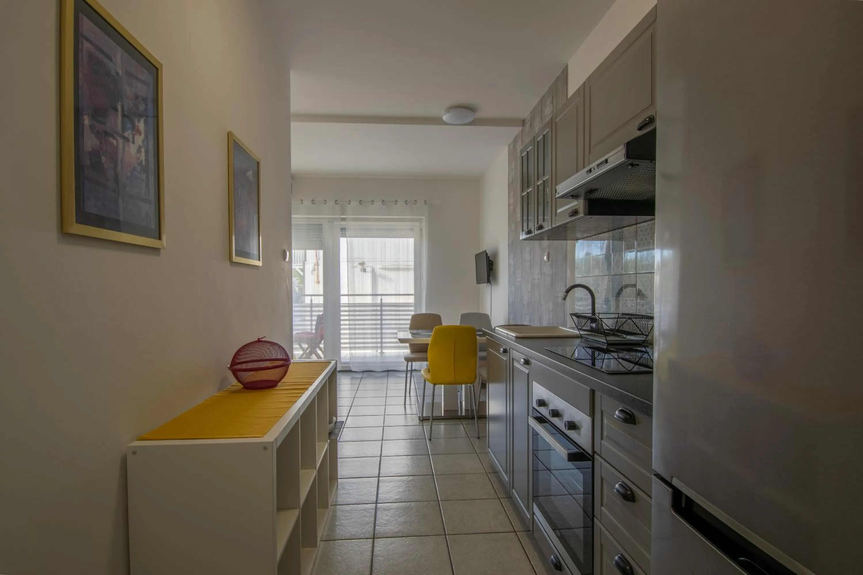 Kitchen or kitchenette in Apartments Lantina