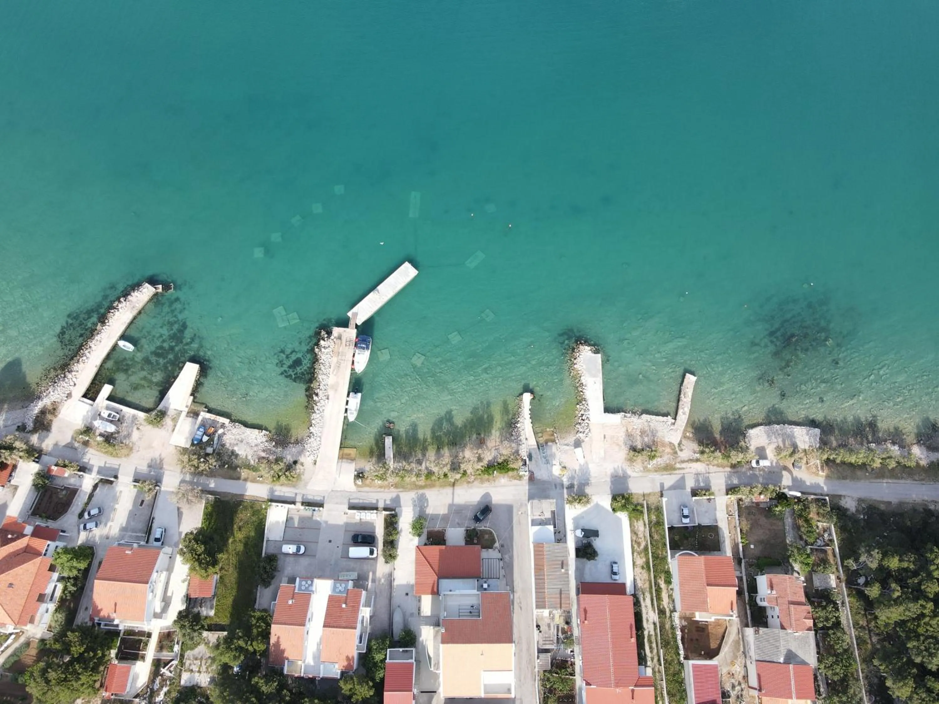 Bird's eye view in Apartments Lantina