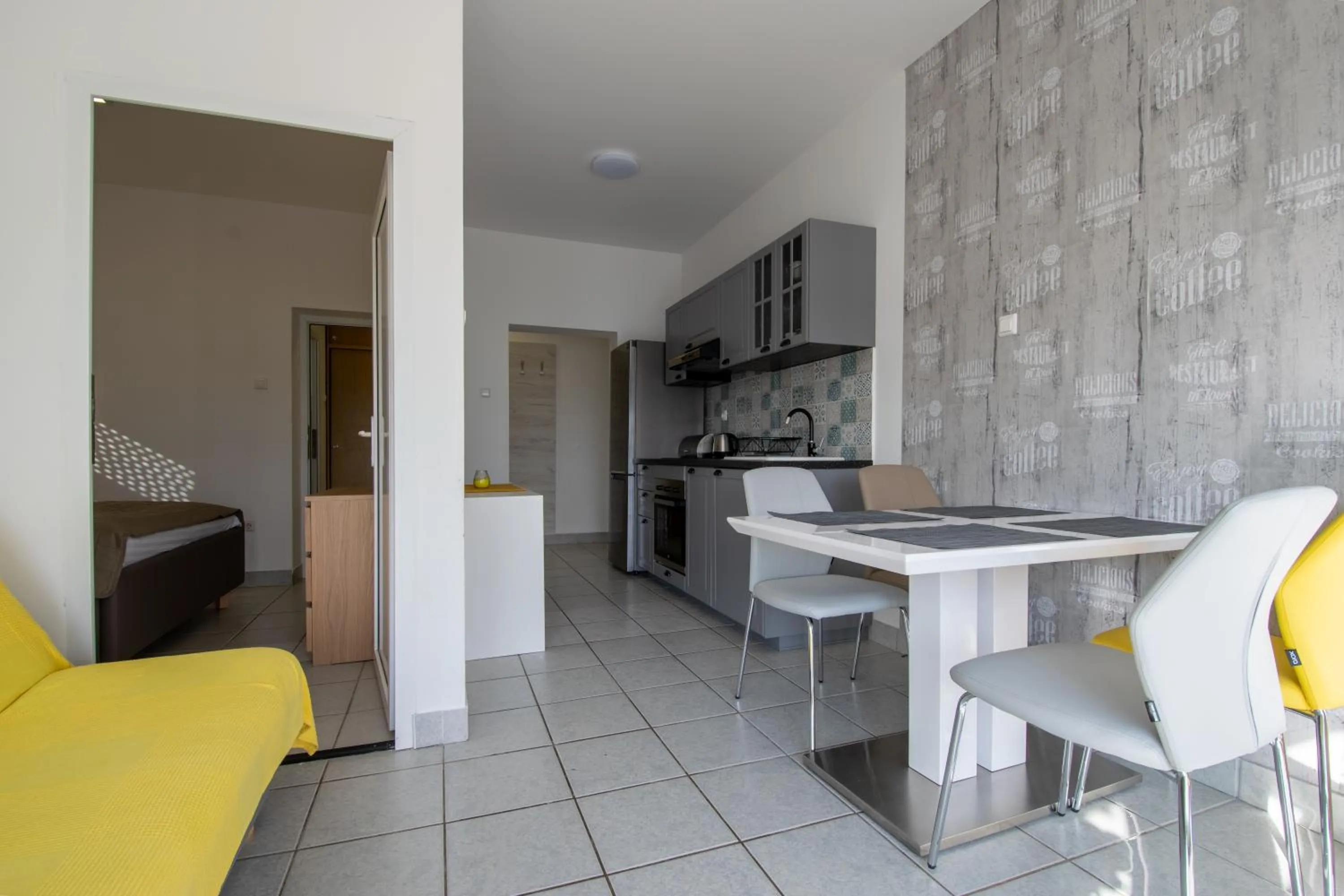 Dining area in Apartments Lantina
