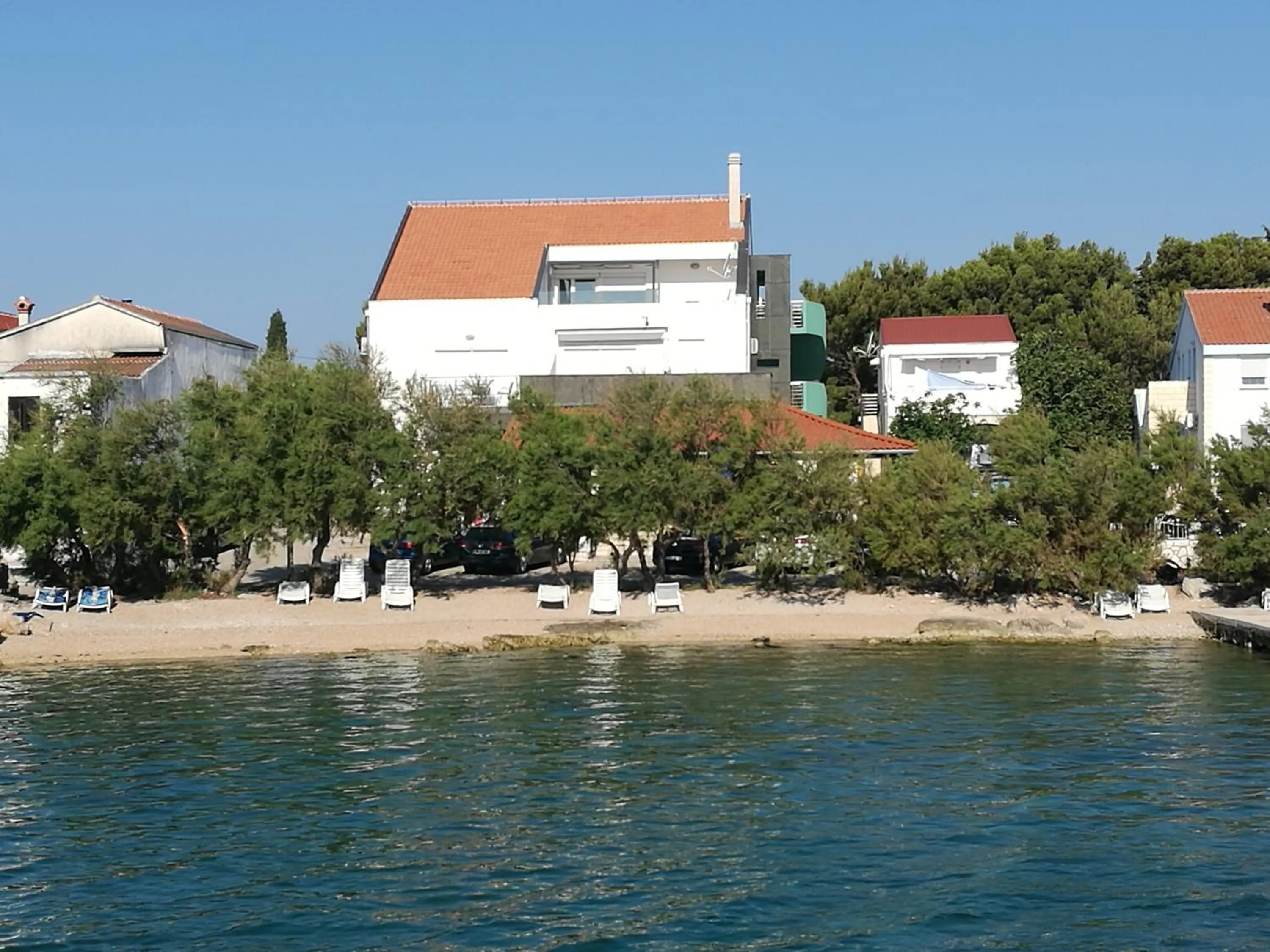 Beach in Apartments Lantina