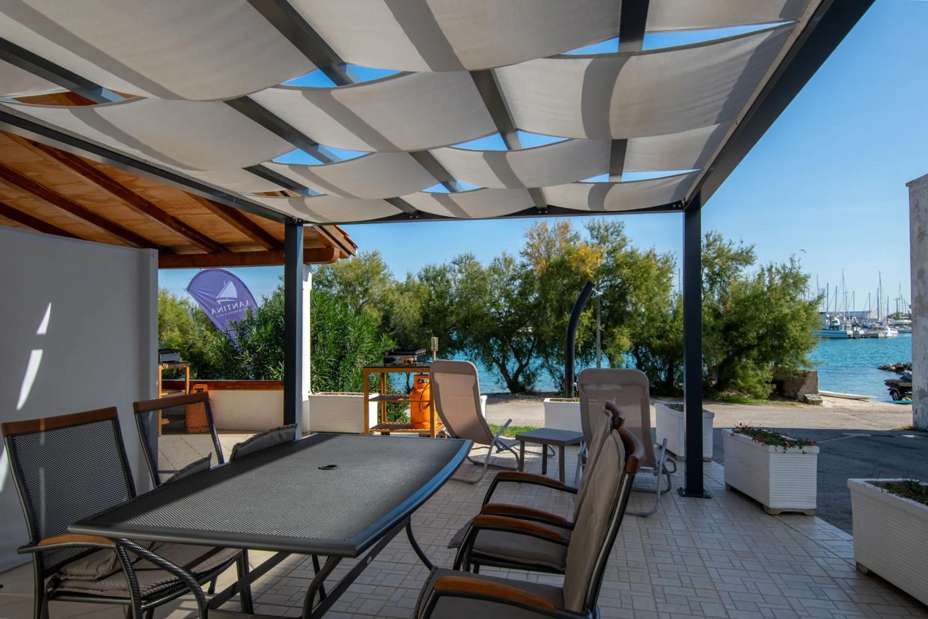 Patio in Apartments Lantina