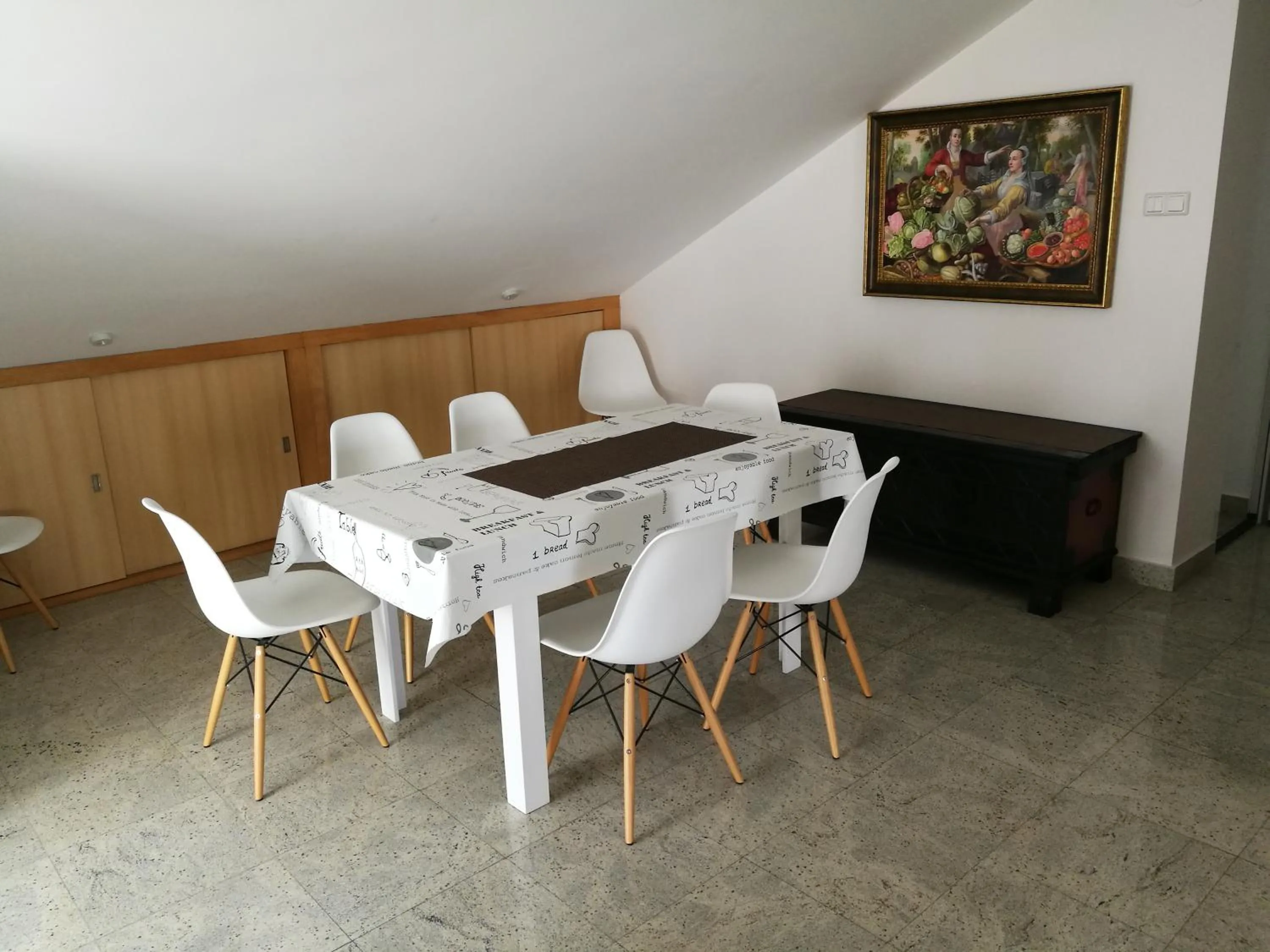 Dining area in Apartments Lantina