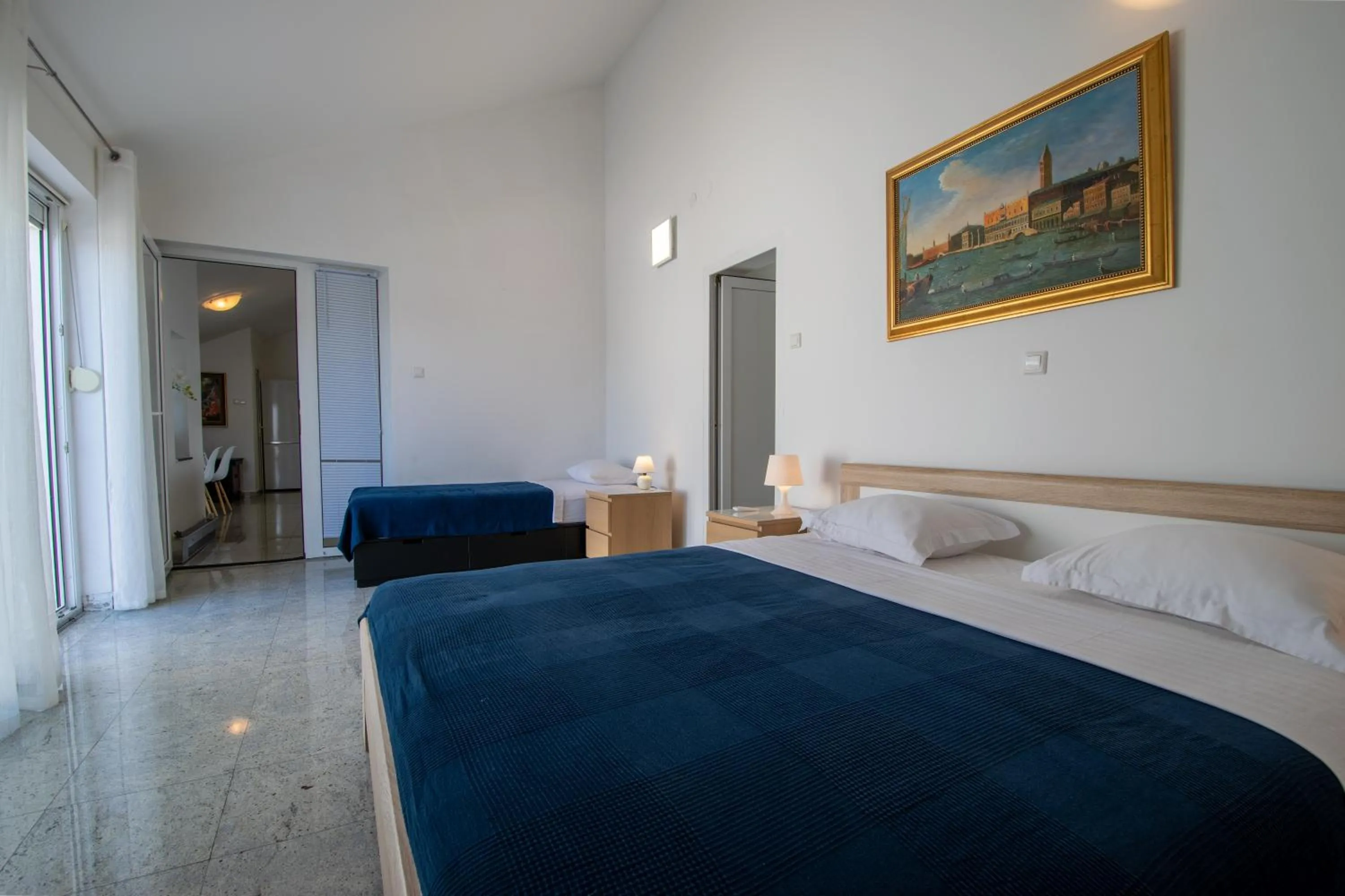 Bedroom, Bed in Apartments Lantina