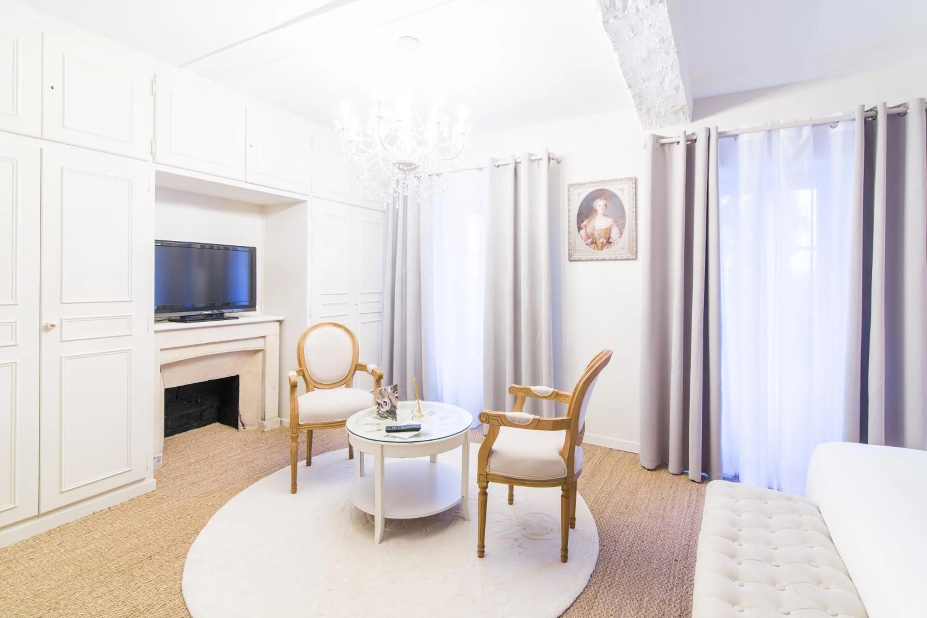 Living room in Manoir'Hastings