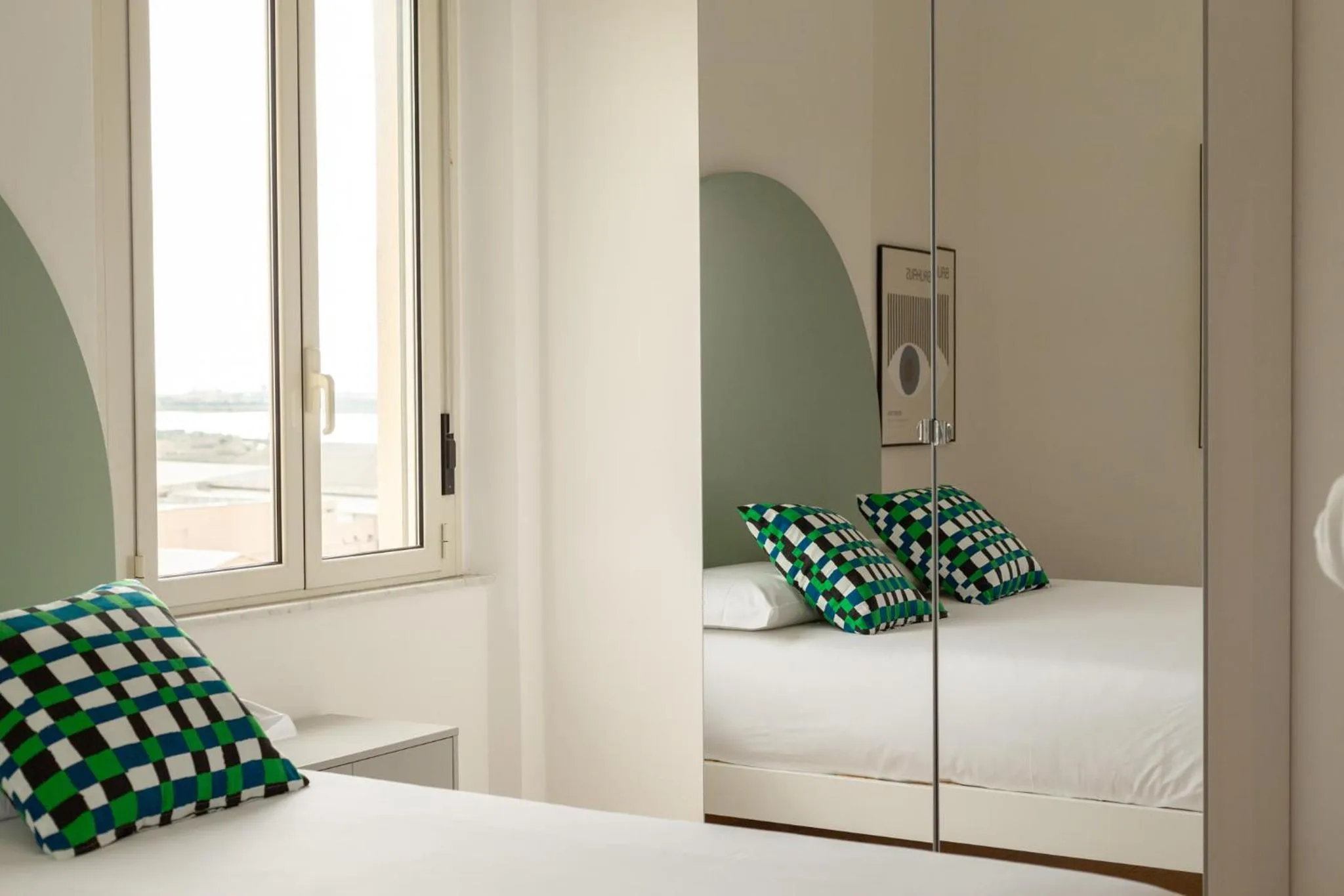 Bed in Spacebility Airport - self check-in