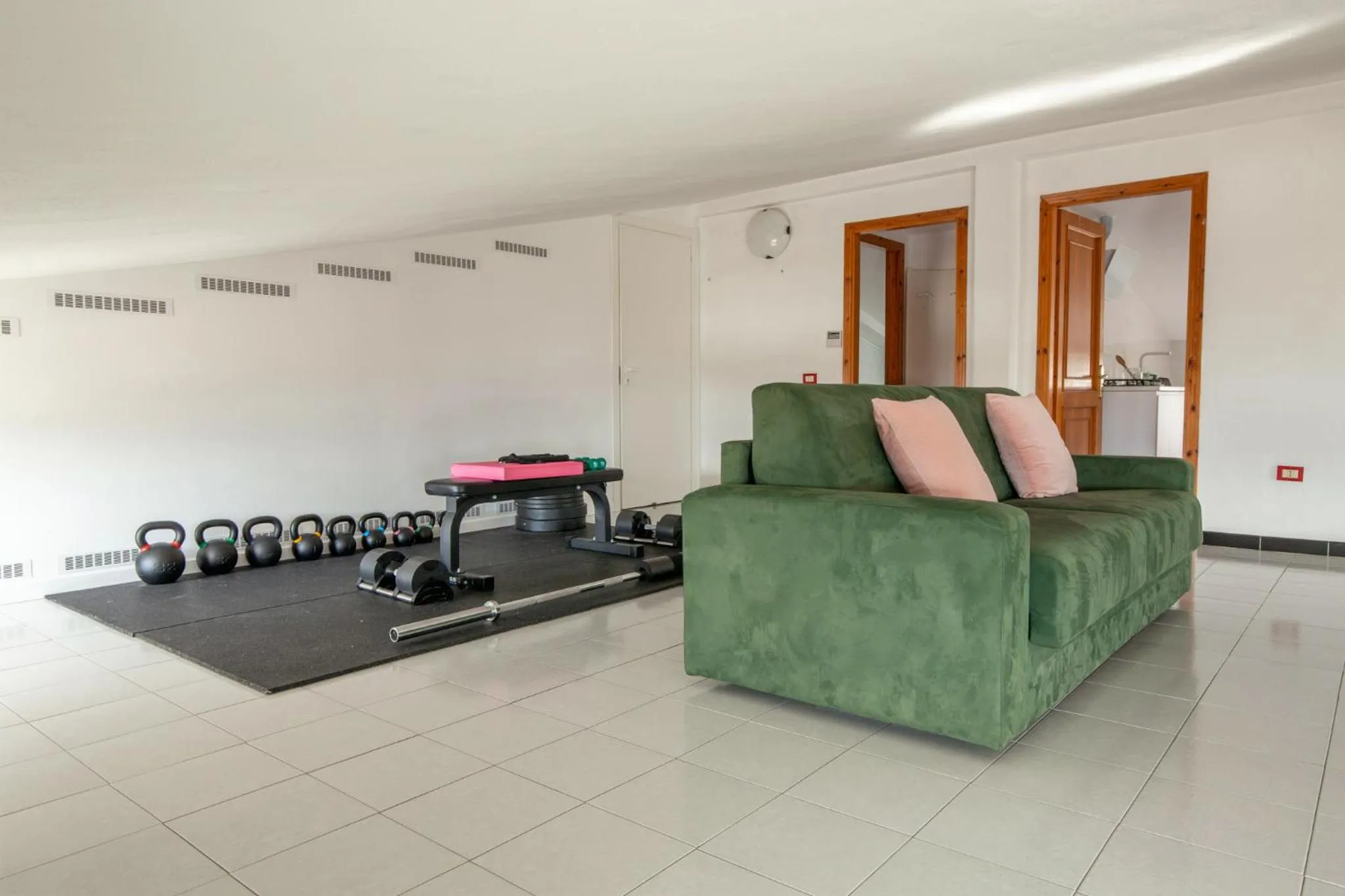 Living room in Spacebility Airport - self check-in