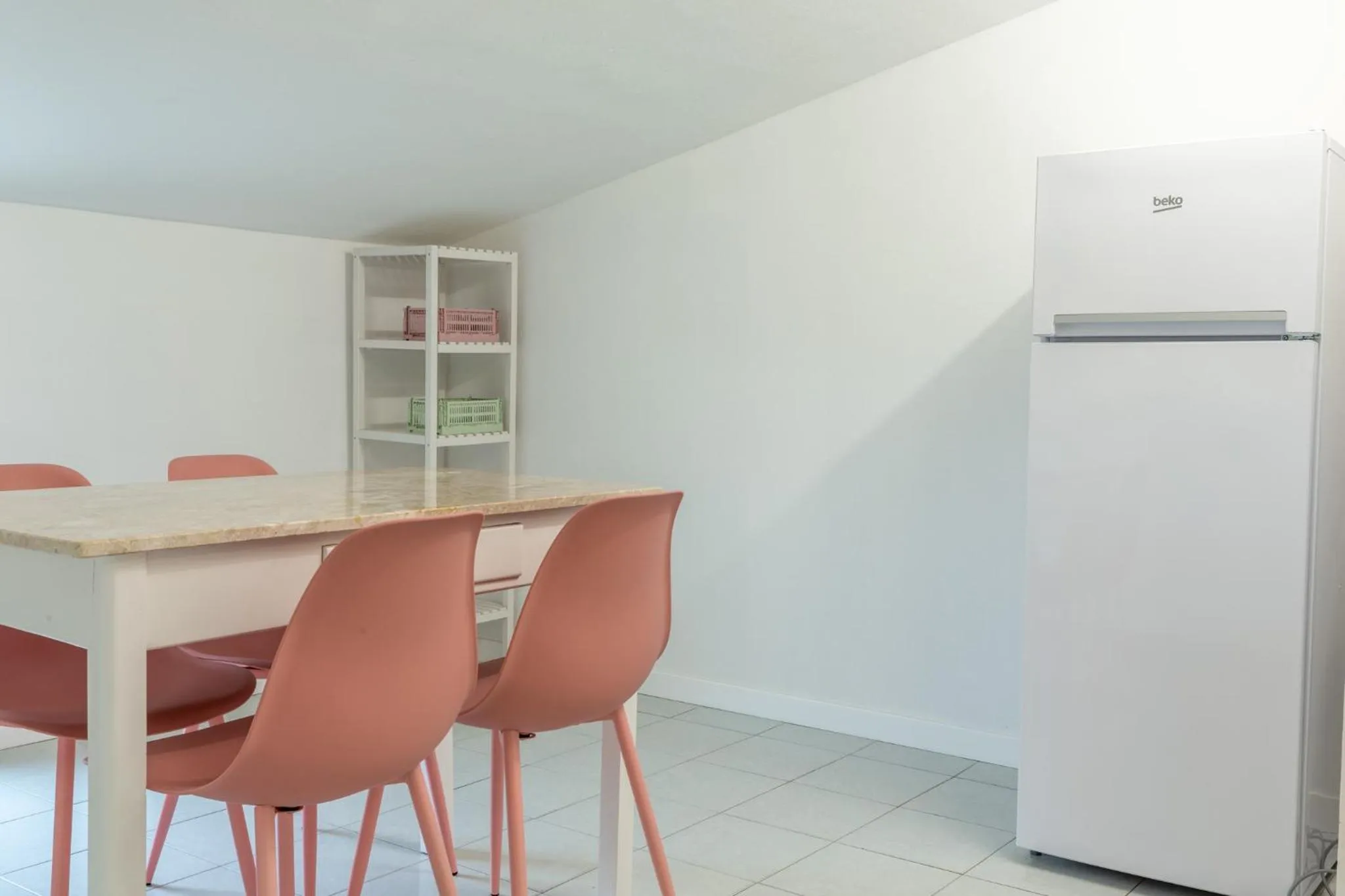 Dining area in Spacebility Airport - self check-in