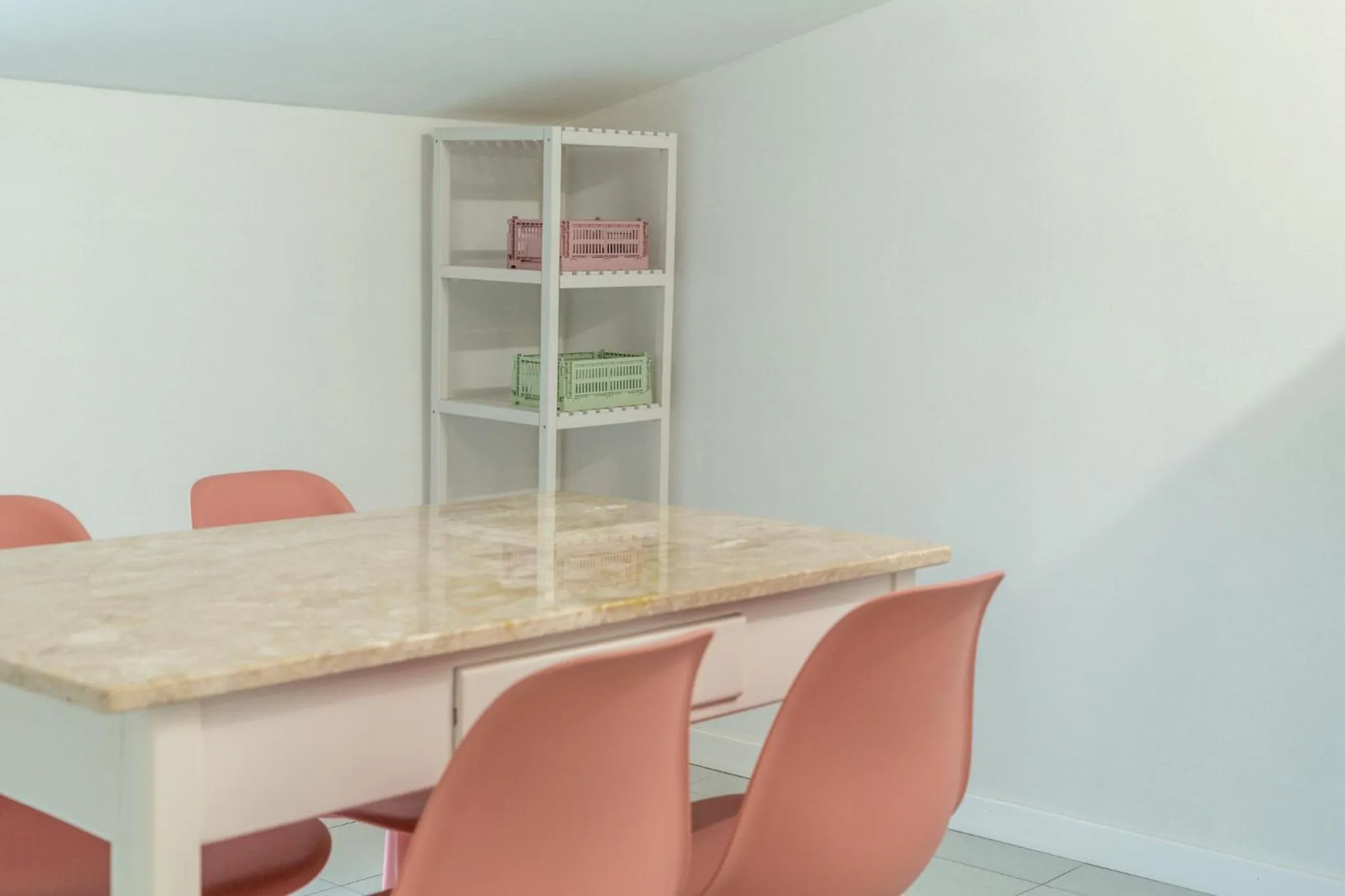 Dining area in Spacebility Airport - self check-in