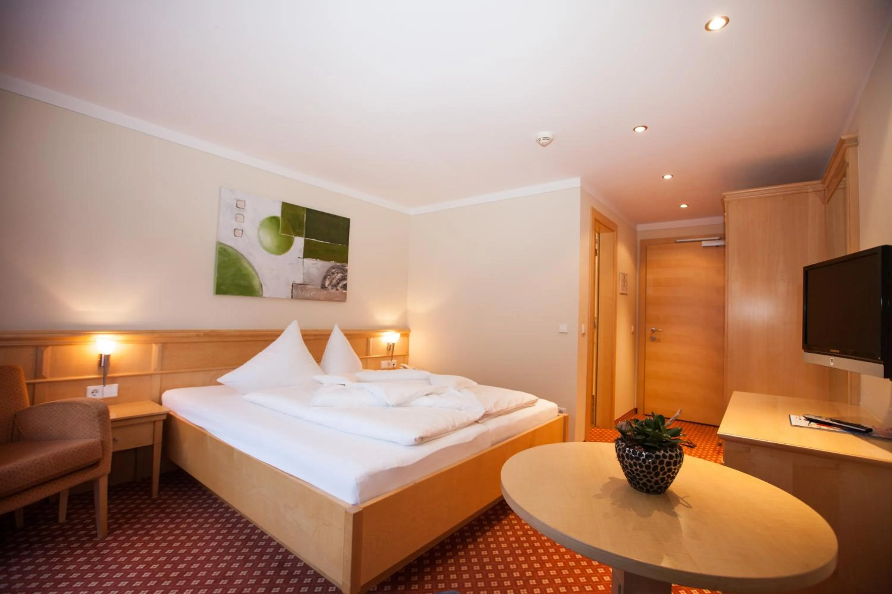 Photo of the whole room, Bed in Piz Arina