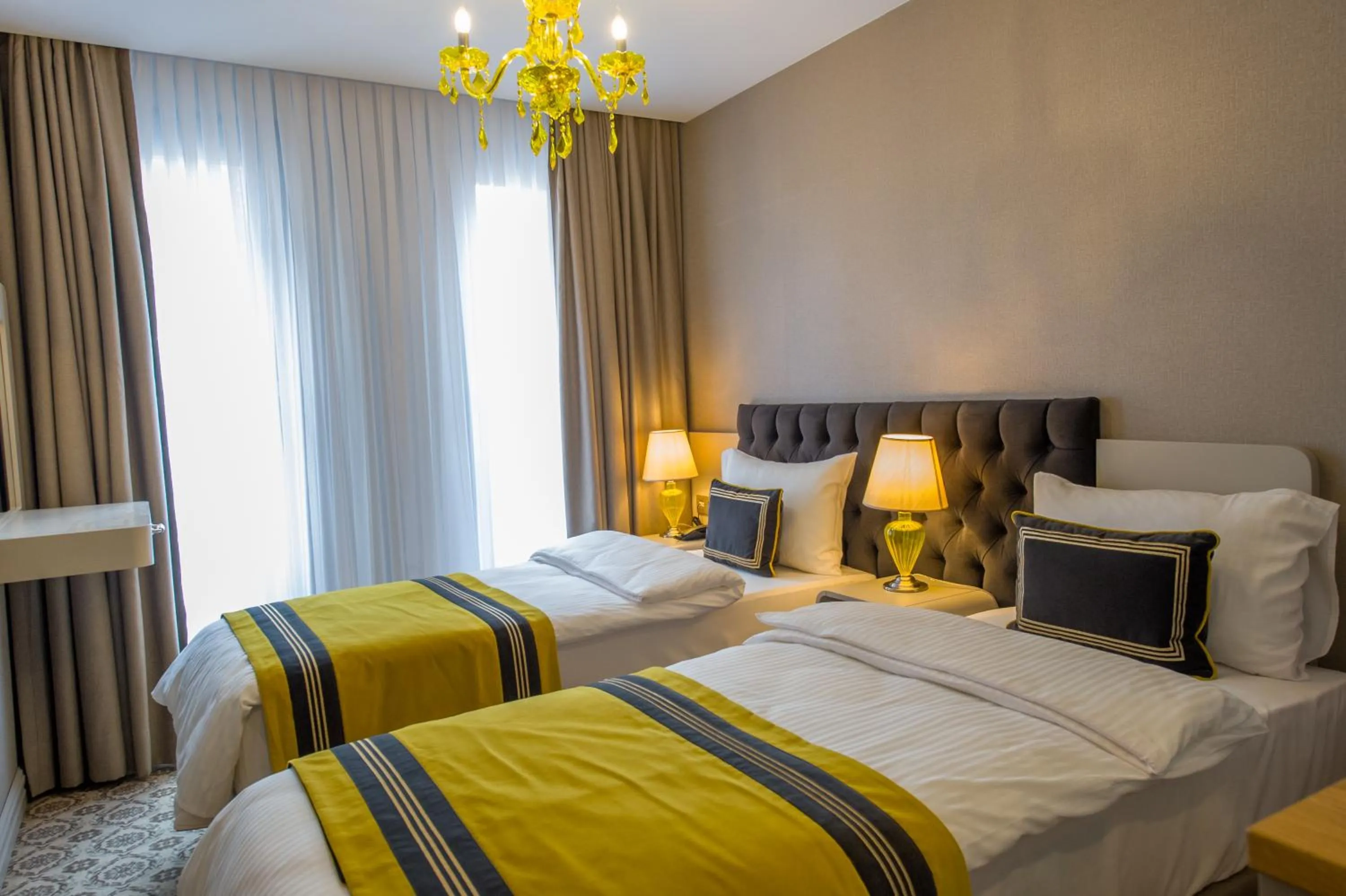 Bed in Homelike Hotel