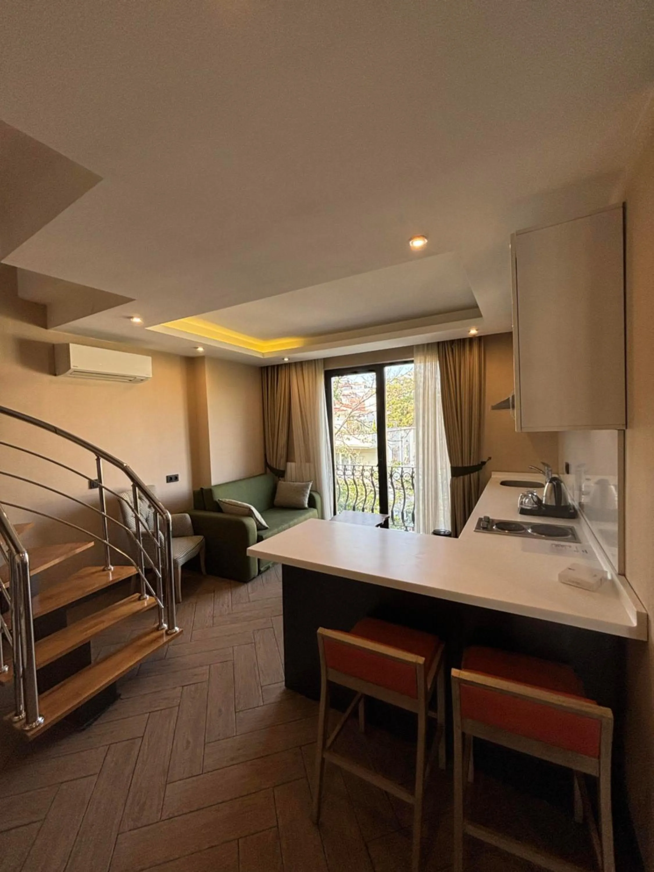 Kitchen or kitchenette in Aldino Residence