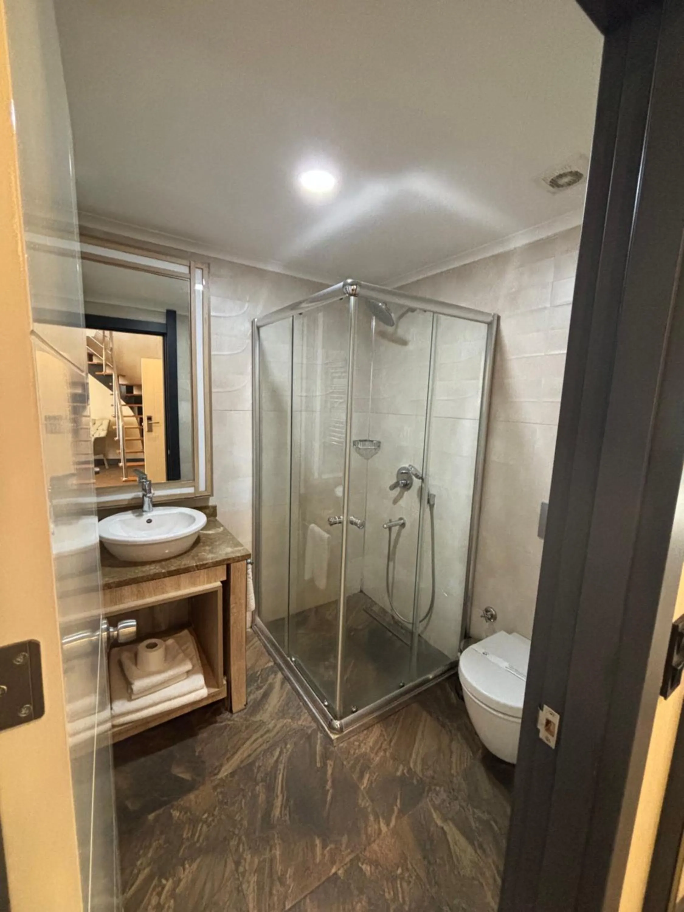 Shower in Aldino Residence