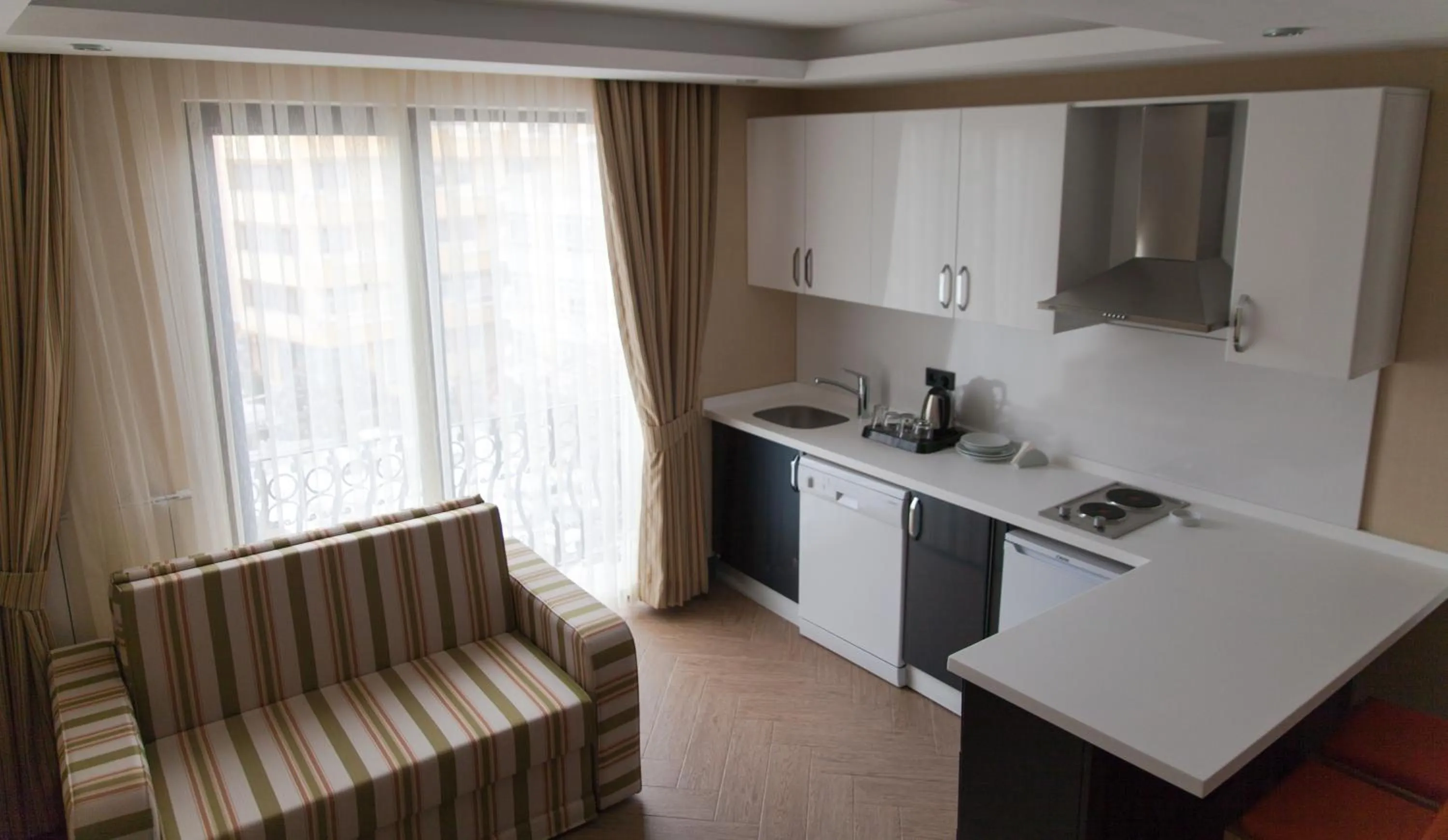 Kitchen or kitchenette in Aldino Residence