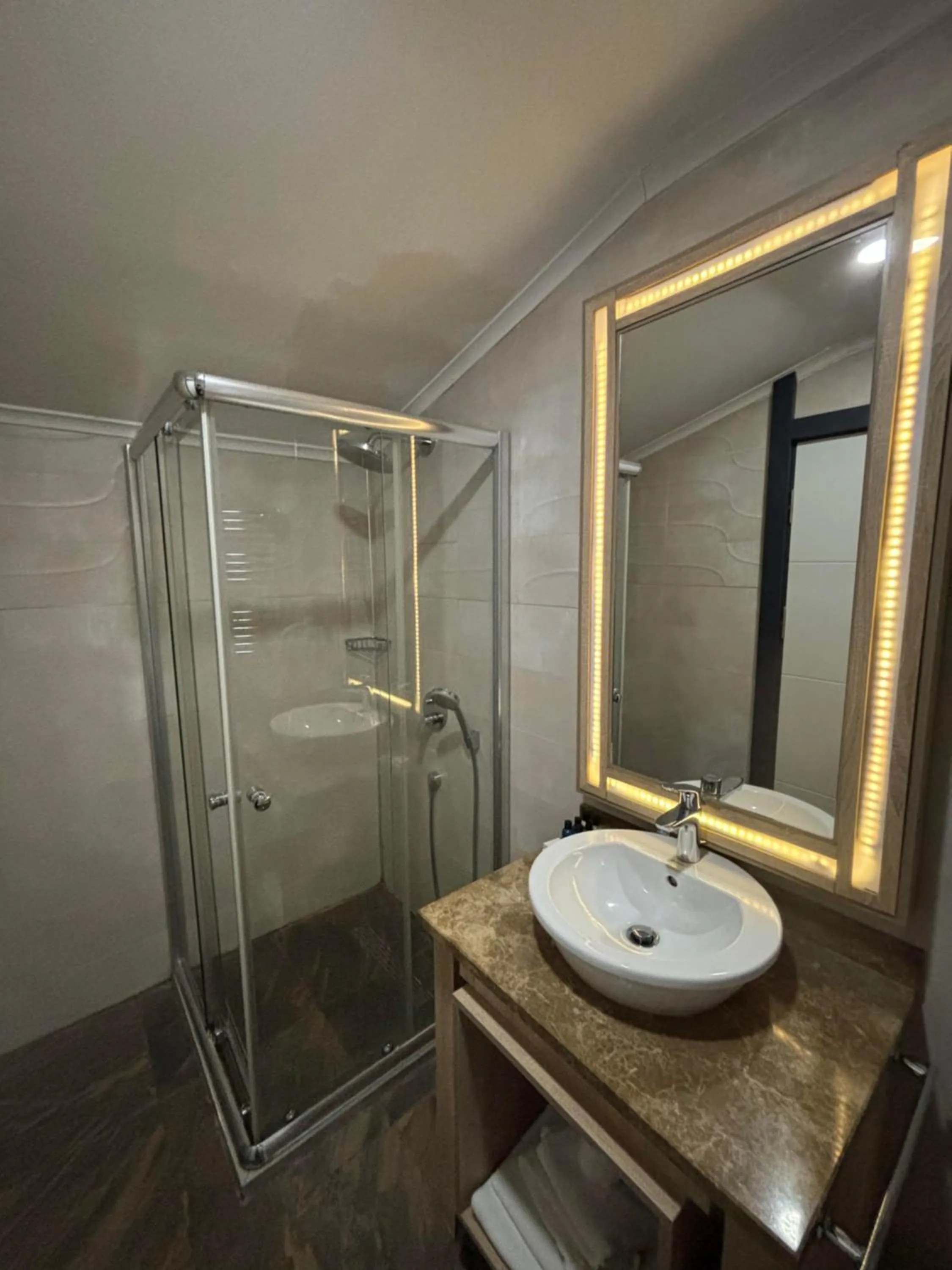 Shower in Aldino Residence