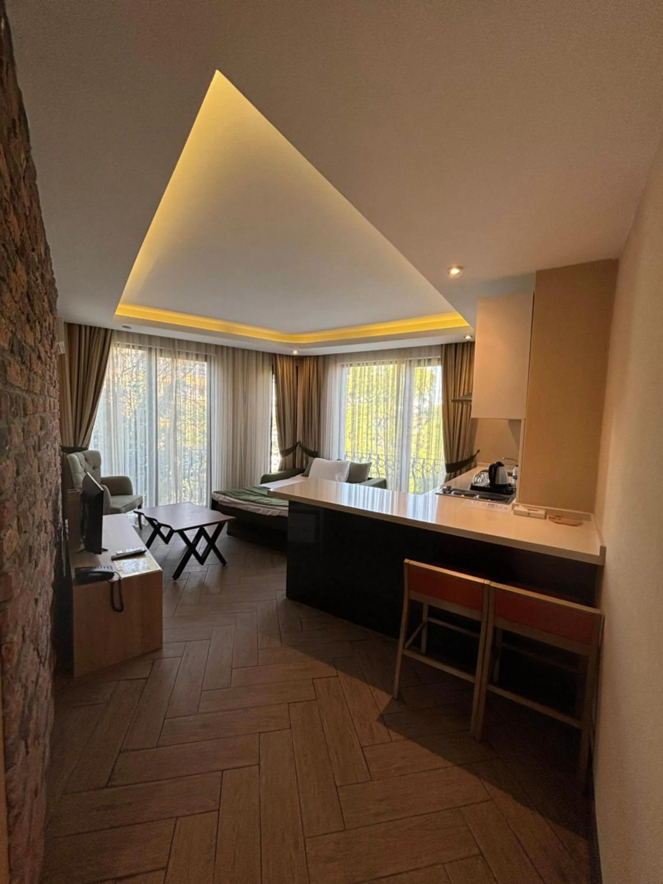 Kitchen or kitchenette in Aldino Residence