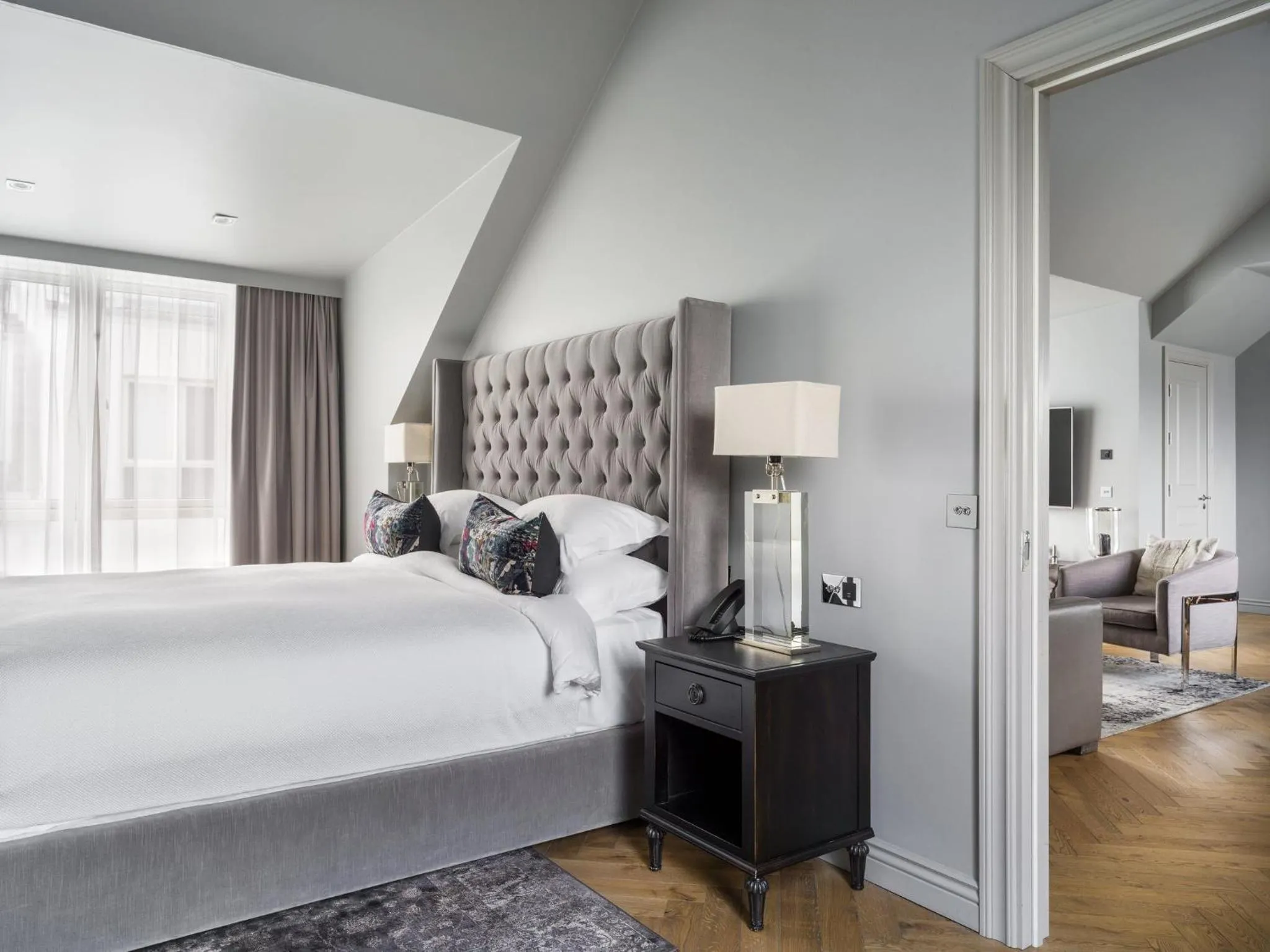 Bedroom, Bed in Sand Hotel by Keahotels