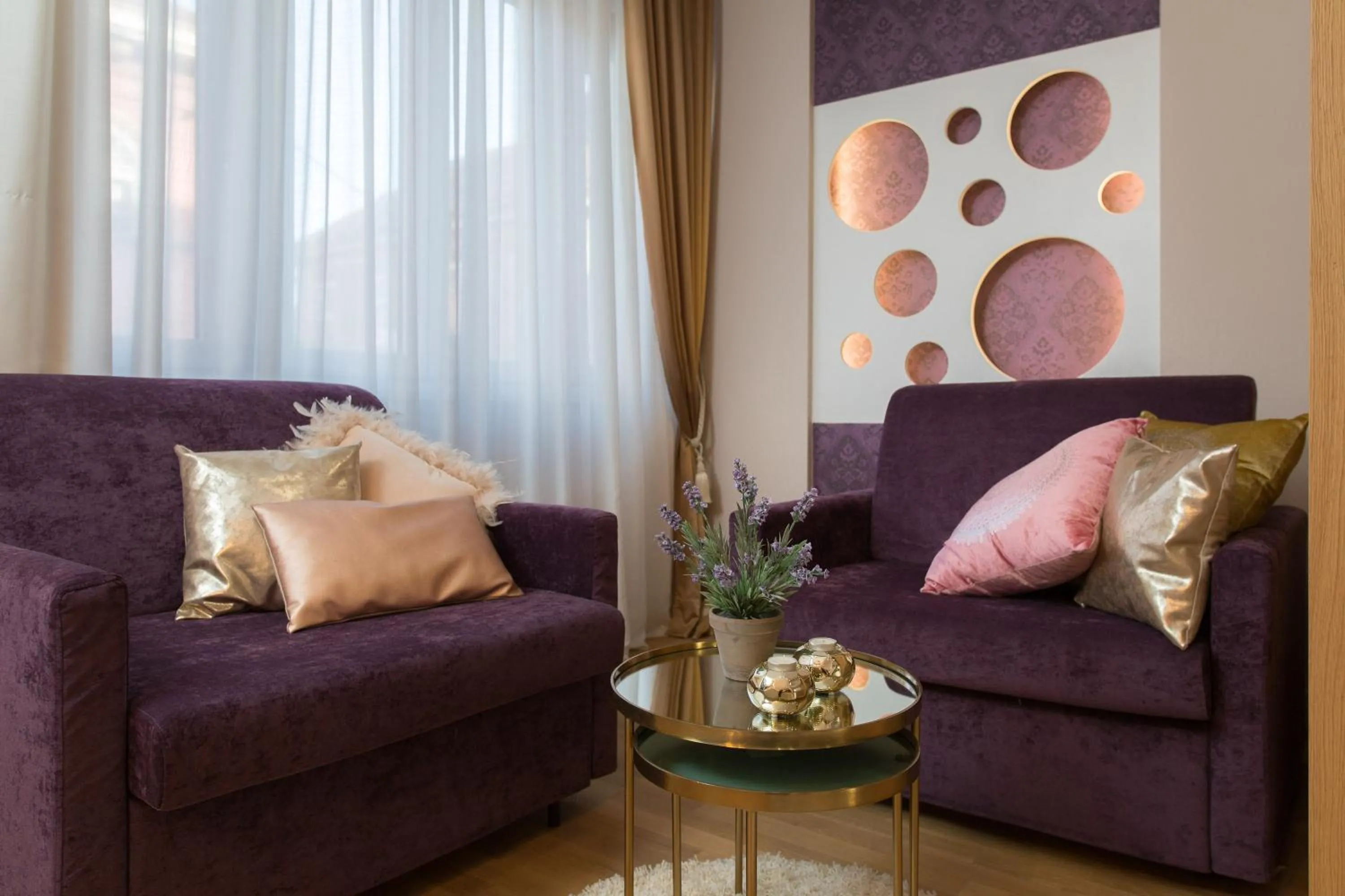 Seating area in VIP Rooms