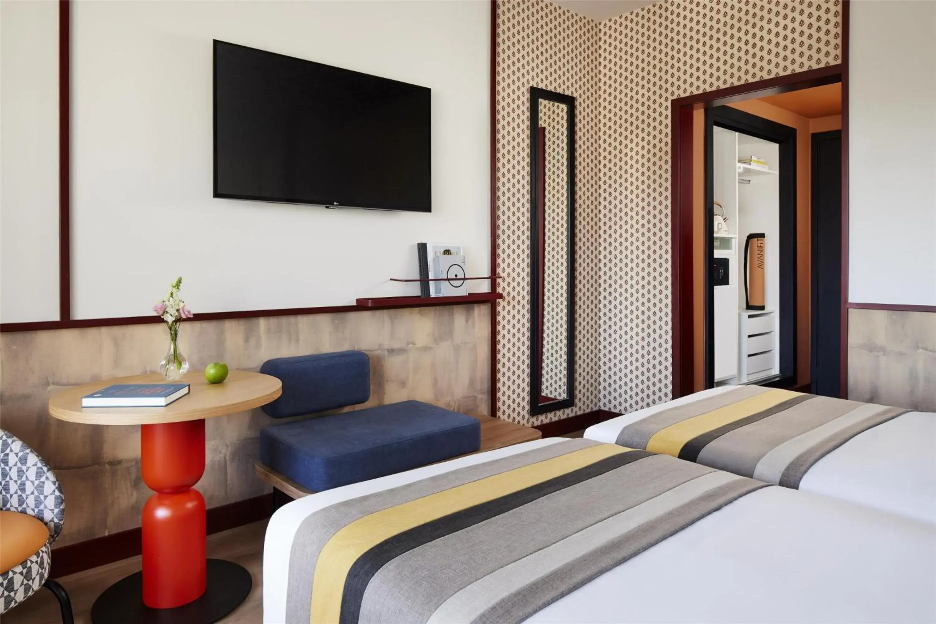 Avani Premier with Extra Bed (2 Adults + 1 Child) in Avani Avenida Liberdade Lisbon Hotel Avani Premier with Extra Bed (2 Adults + 1 Child) in Avani Avenida Liberdade Lisbon Hotel