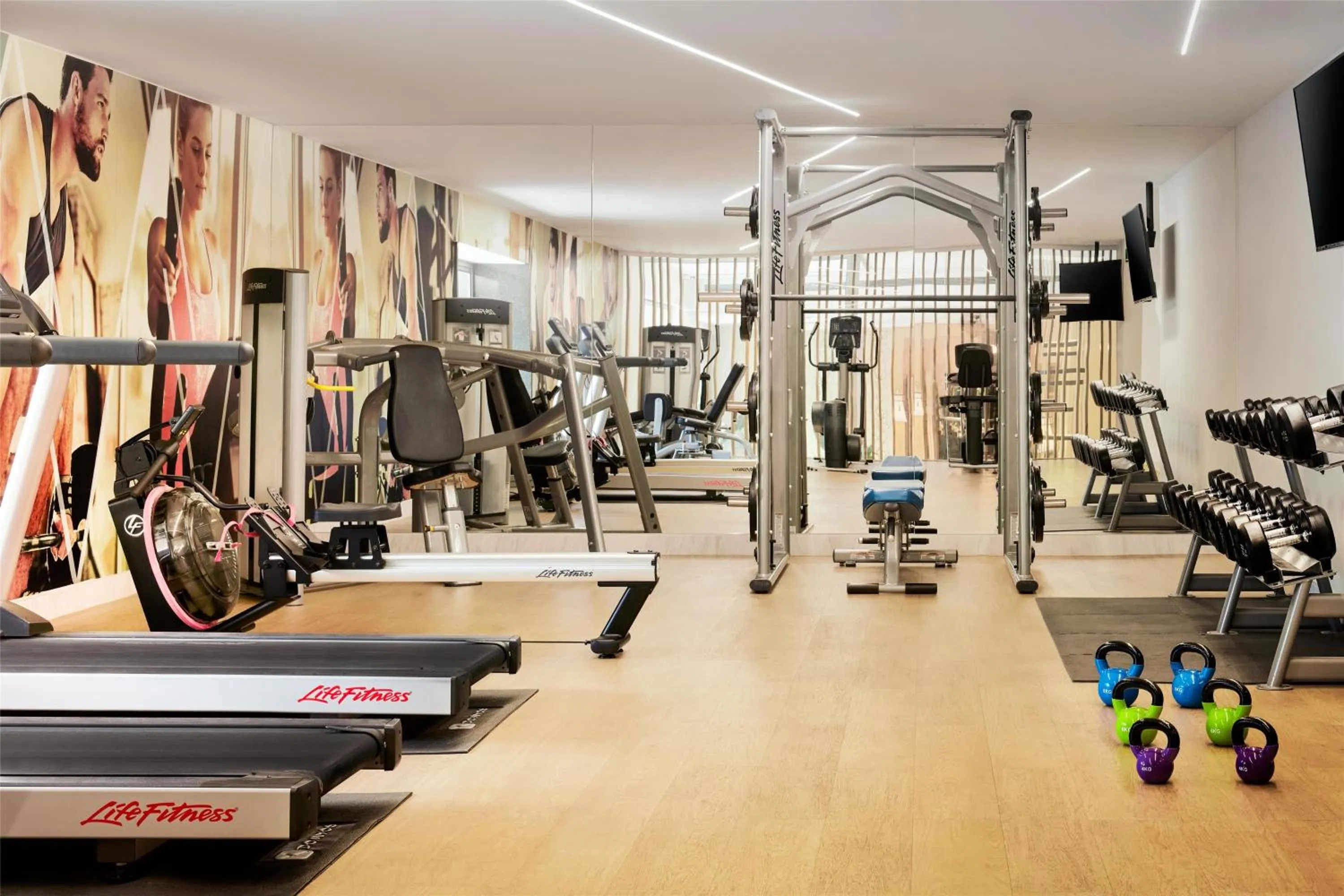 Fitness centre/facilities in Avani Avenida Liberdade Lisbon Hotel