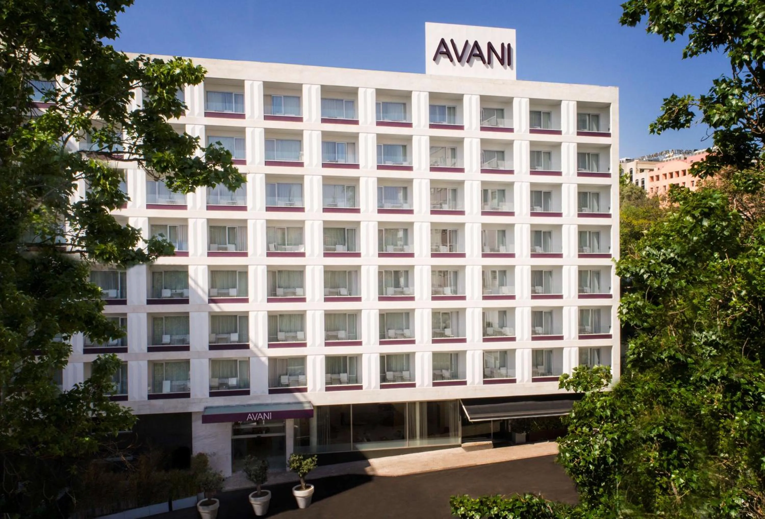 Property building in Avani Avenida Liberdade Lisbon Hotel