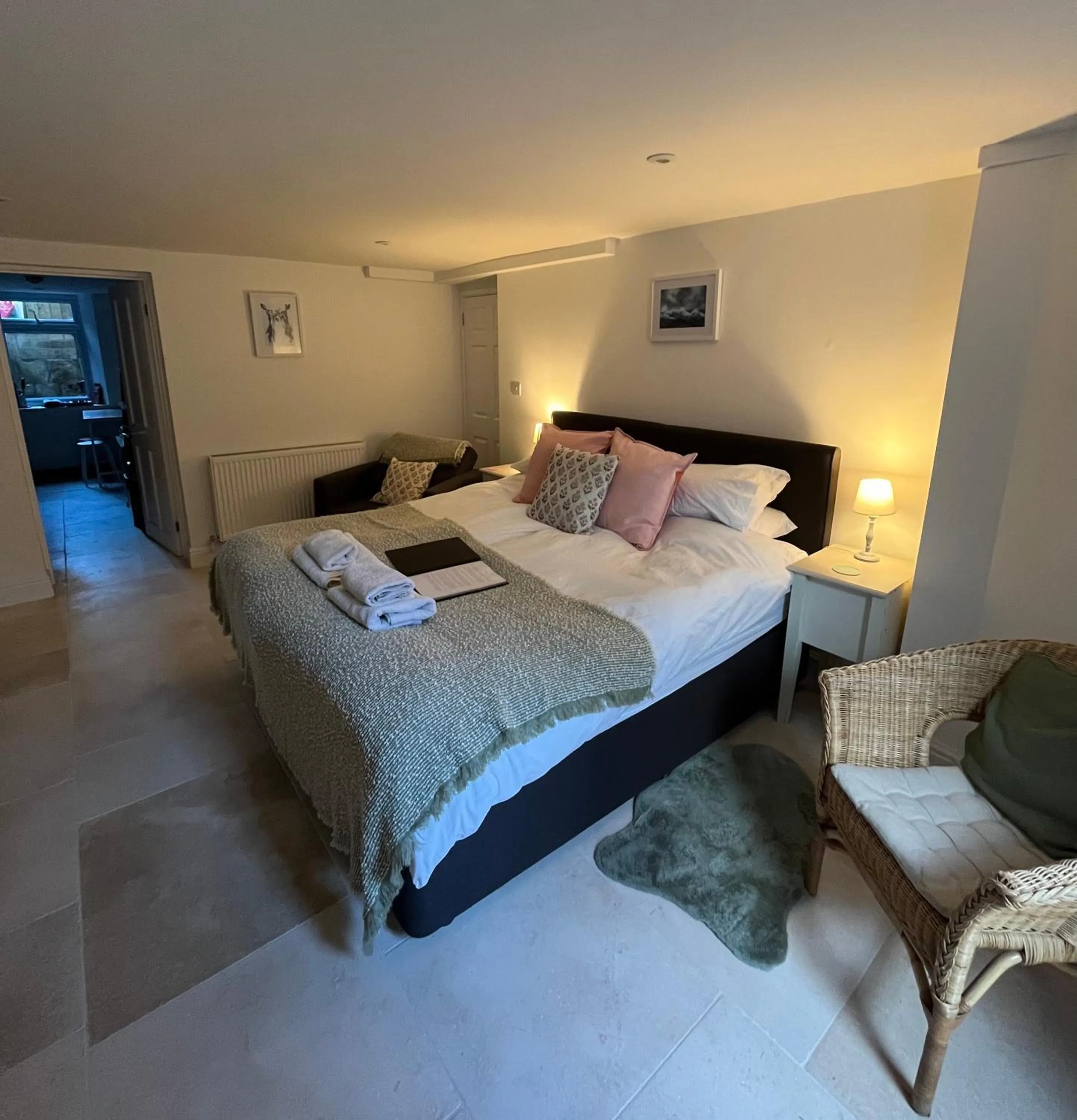 Bed in The Art Studio