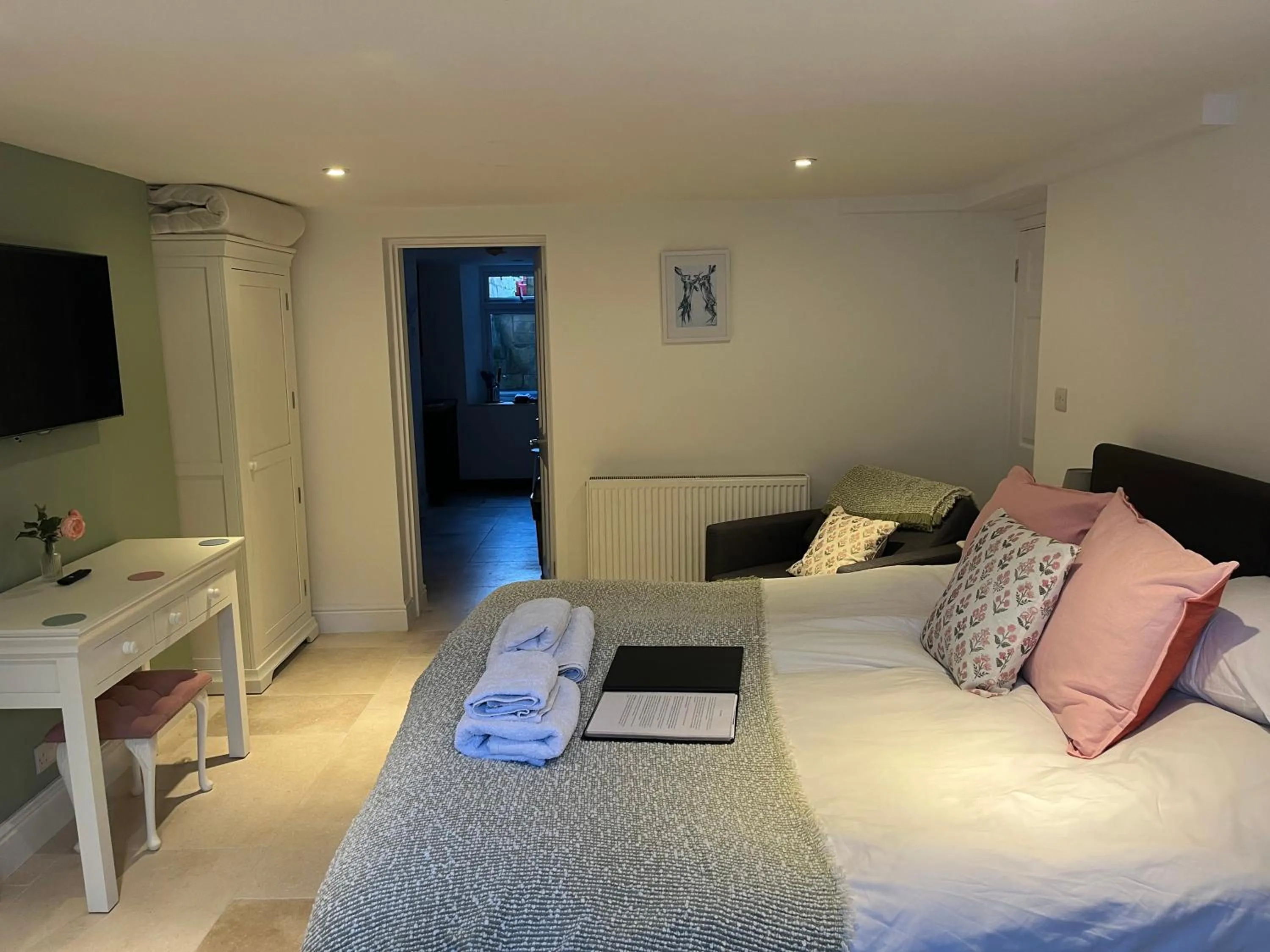 Bed in The Art Studio