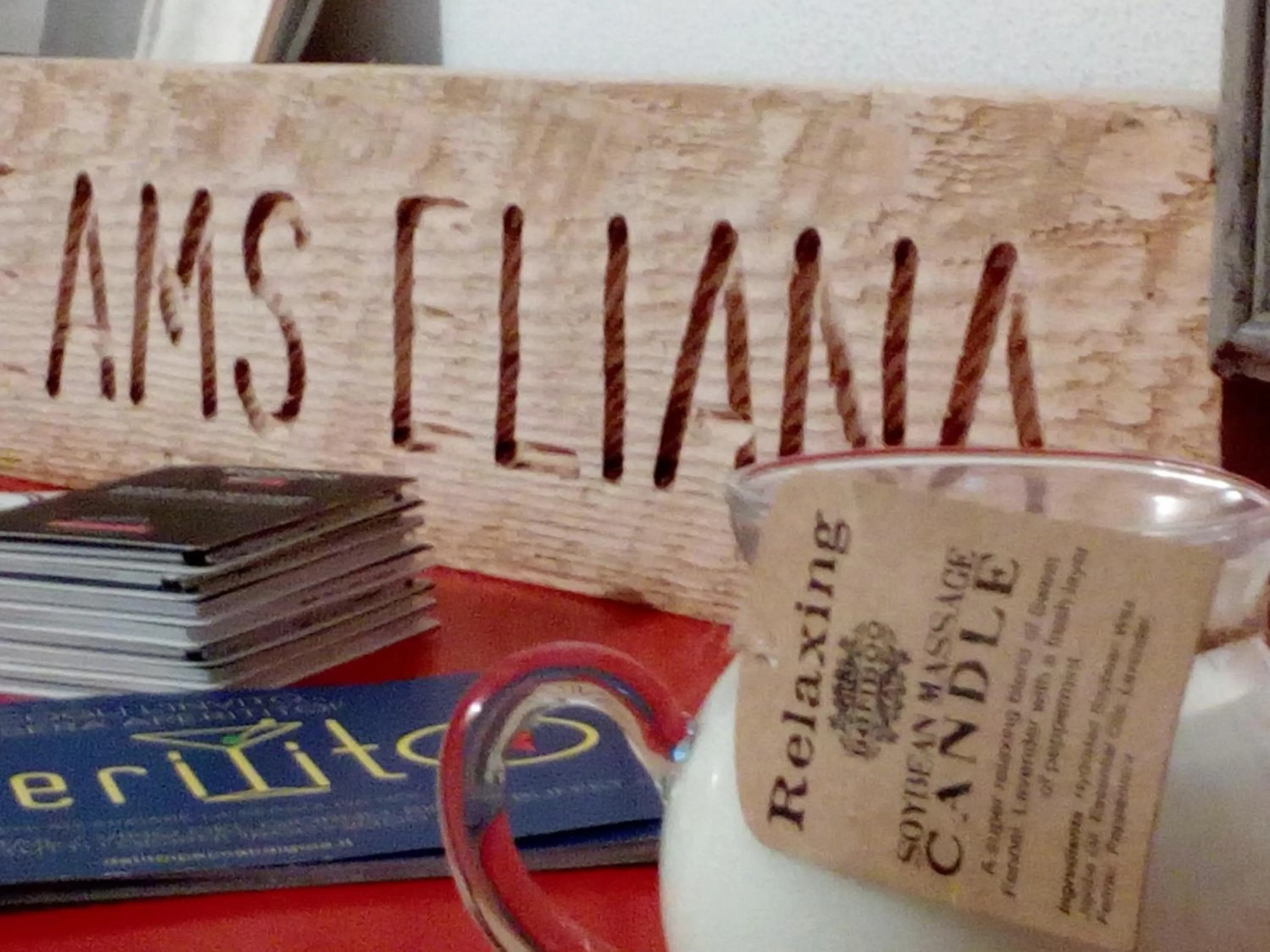 Decorative detail in B & B Eliana