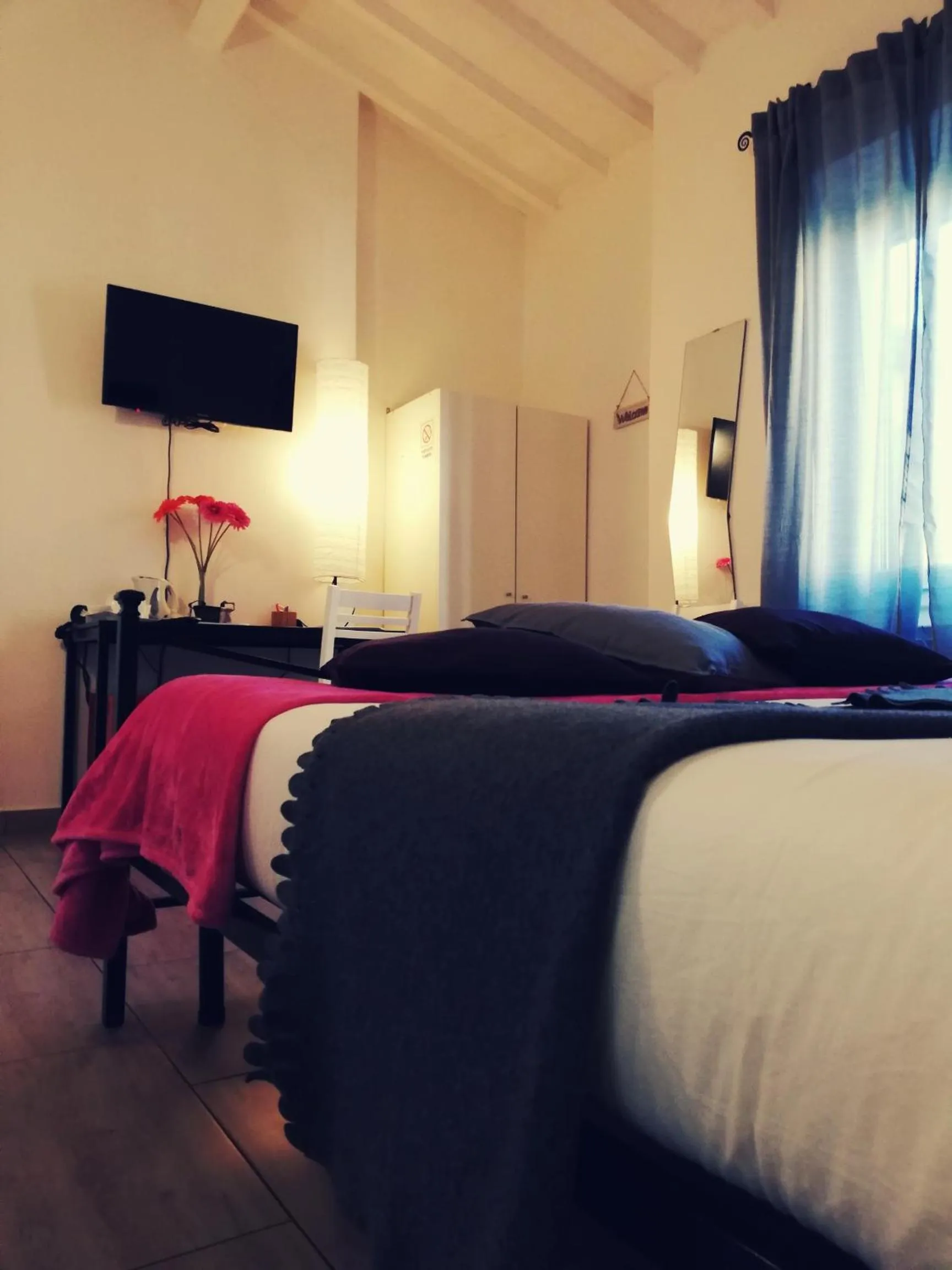 Decorative detail, Bed in B & B Eliana