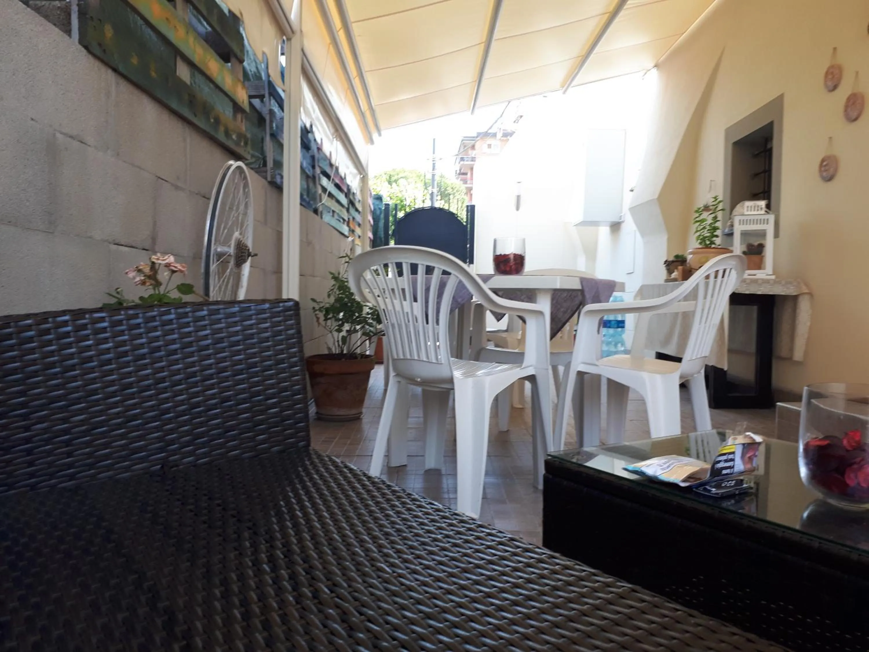 Garden in B & B Eliana