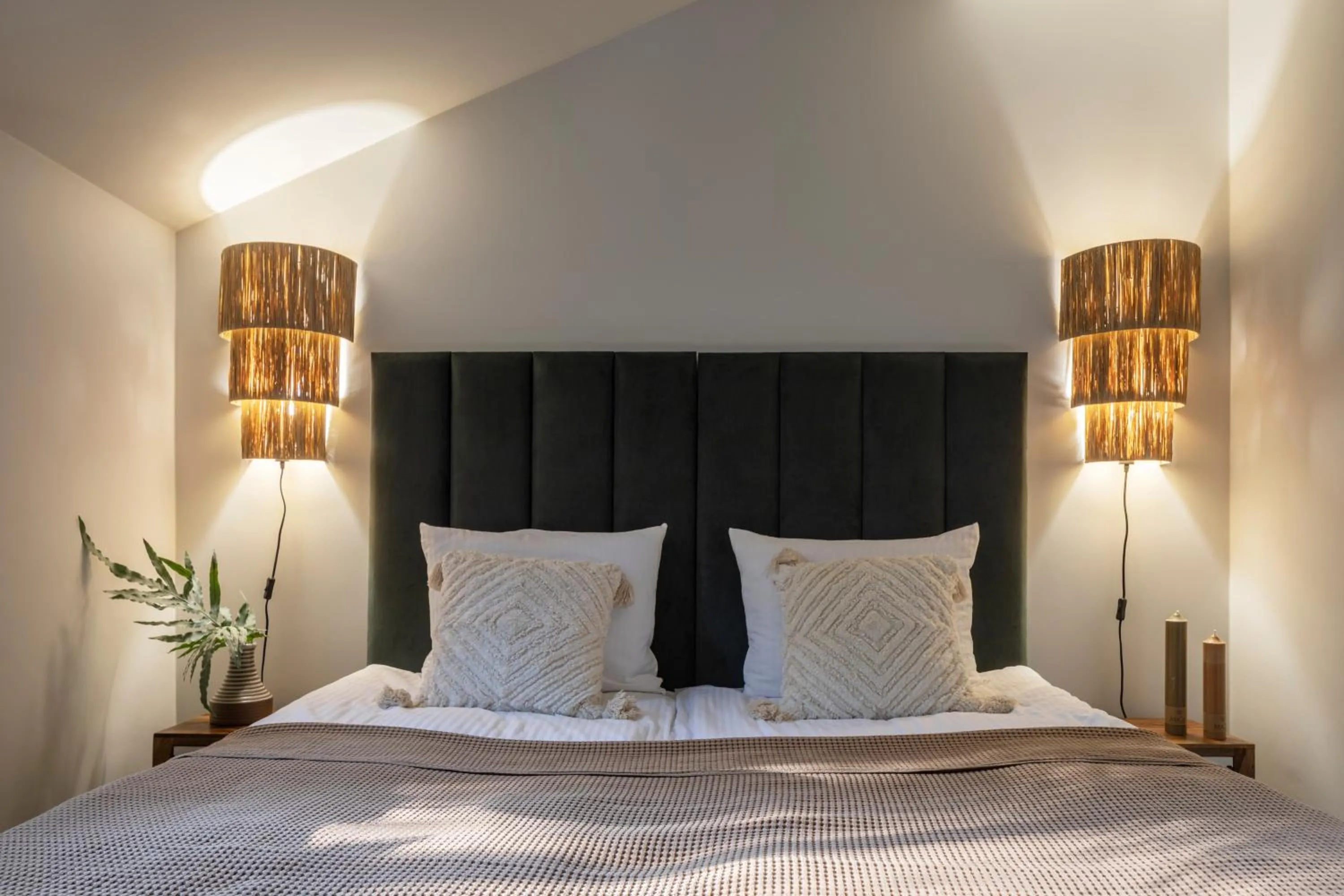 Bed in Rezydencja na Wzgórzu w zielonym sercu Łodzi przy Parku Krajobrazowym Ruda Wiilowa