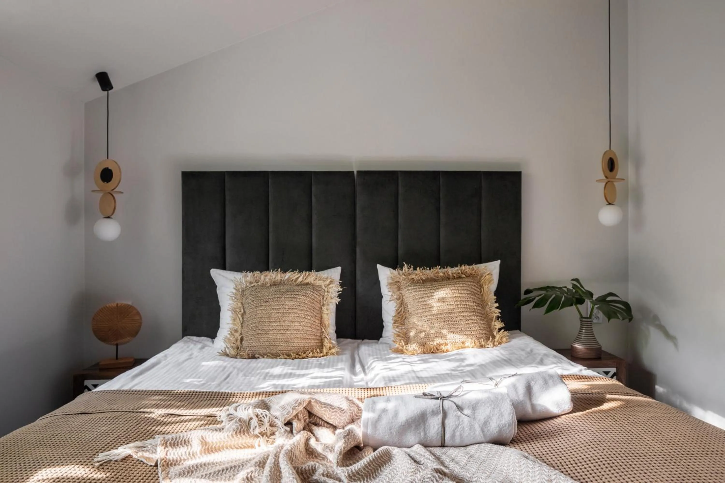 Bed in Rezydencja na Wzgórzu w zielonym sercu Łodzi przy Parku Krajobrazowym Ruda Wiilowa