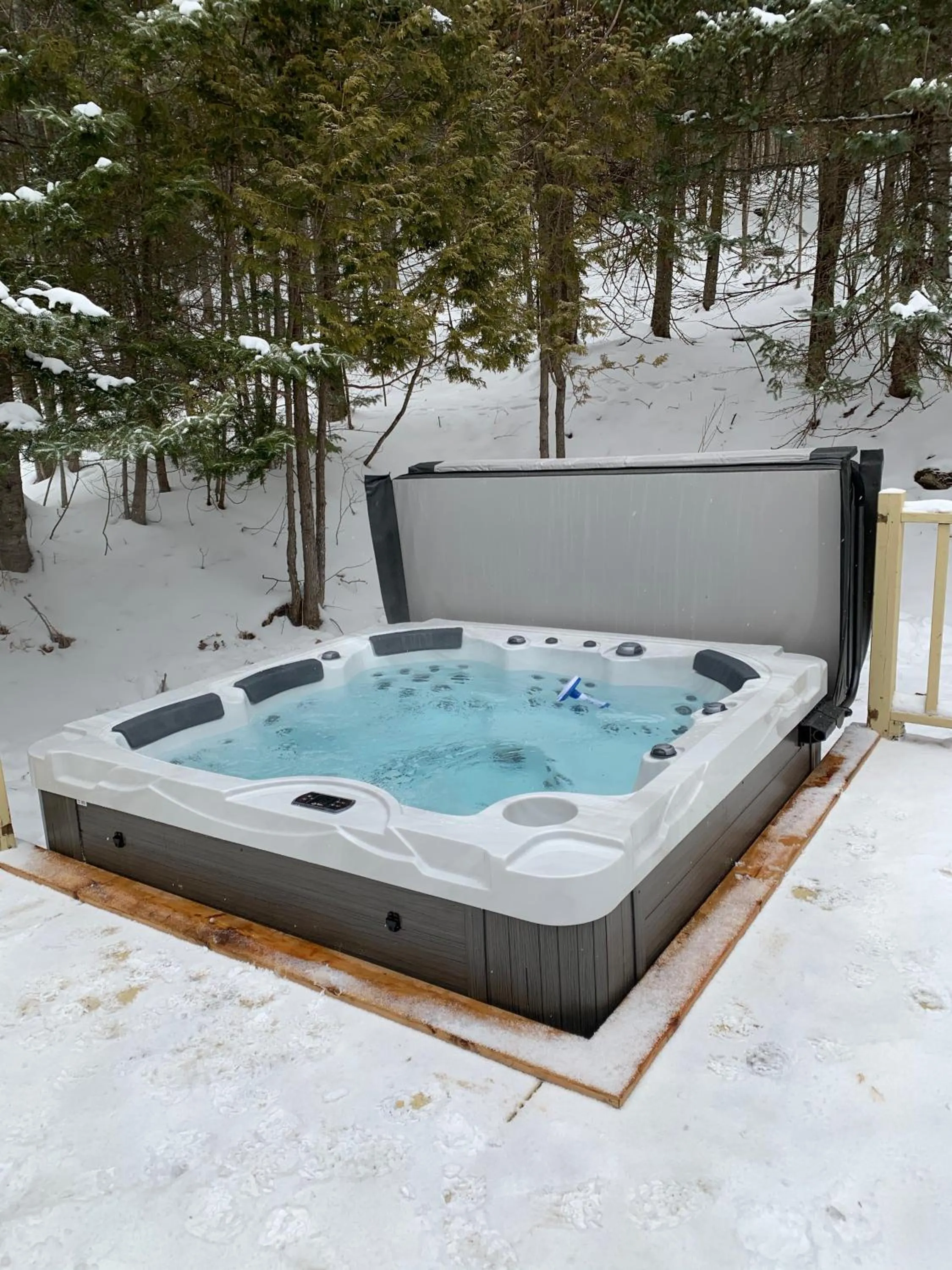 Spa and wellness centre/facilities in Aux Retrouvailles spa à l'année