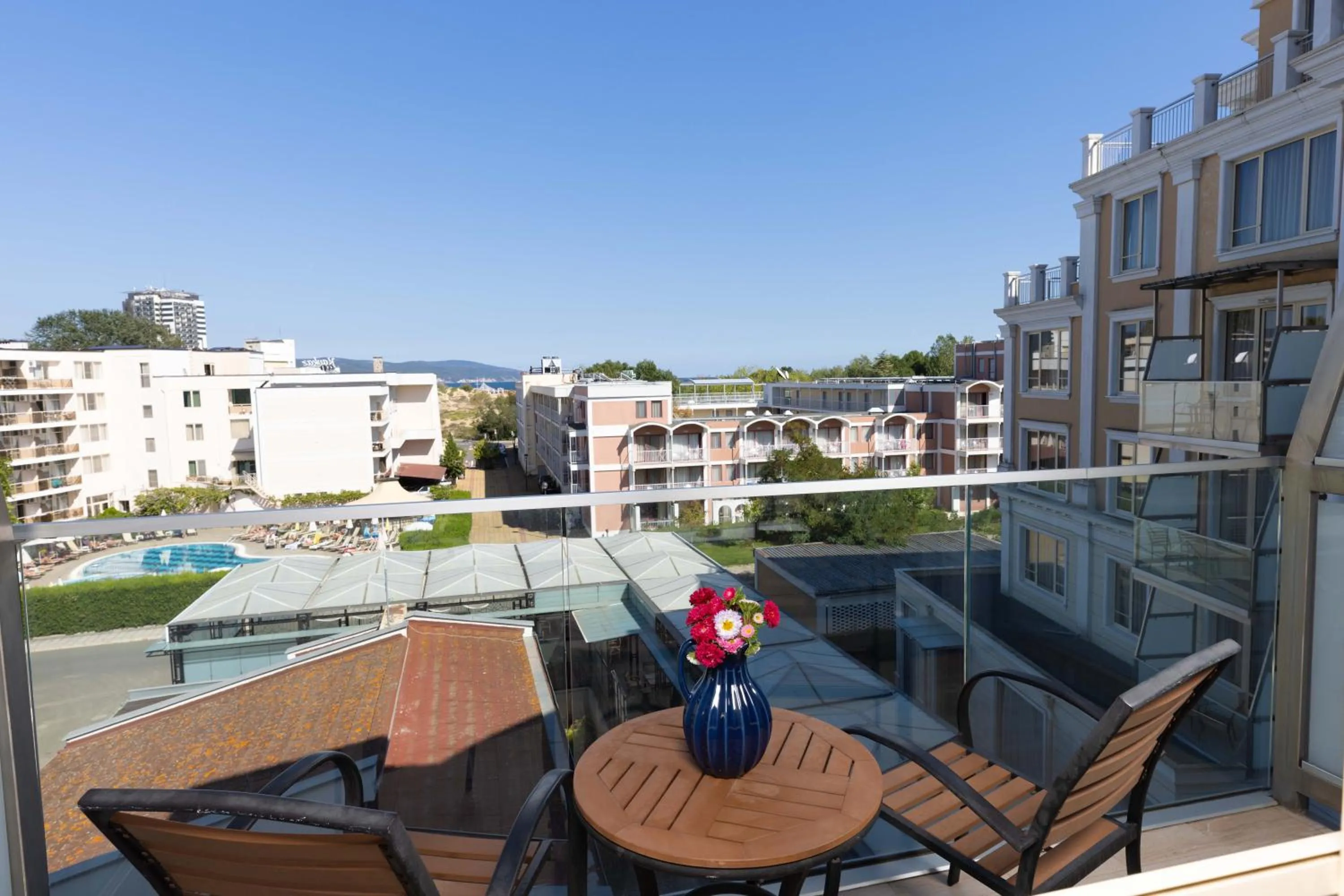 Balcony/Terrace in Rome Palace Deluxe - All Inclusive Premium