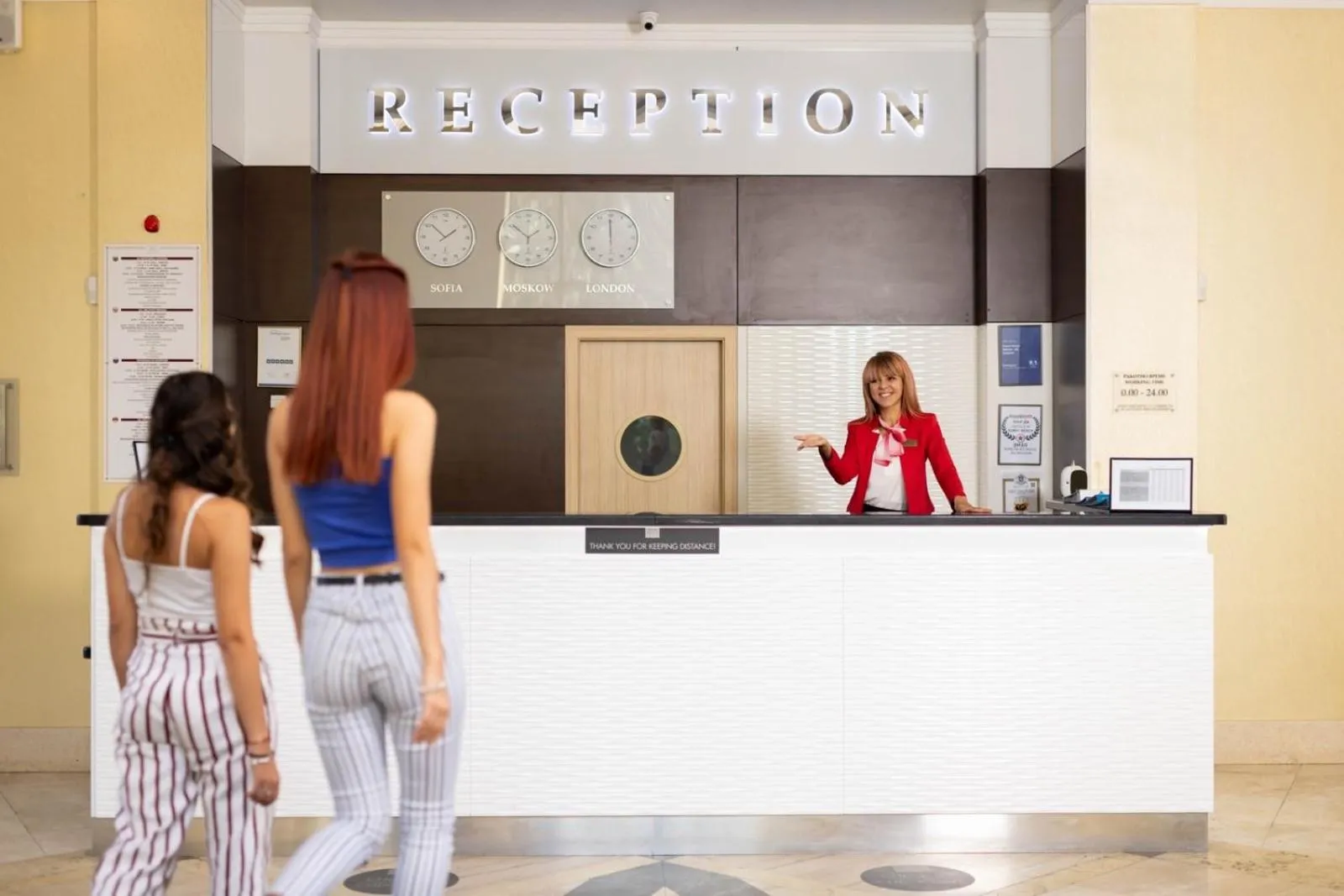 Lobby or reception in Rome Palace Deluxe - All Inclusive Premium