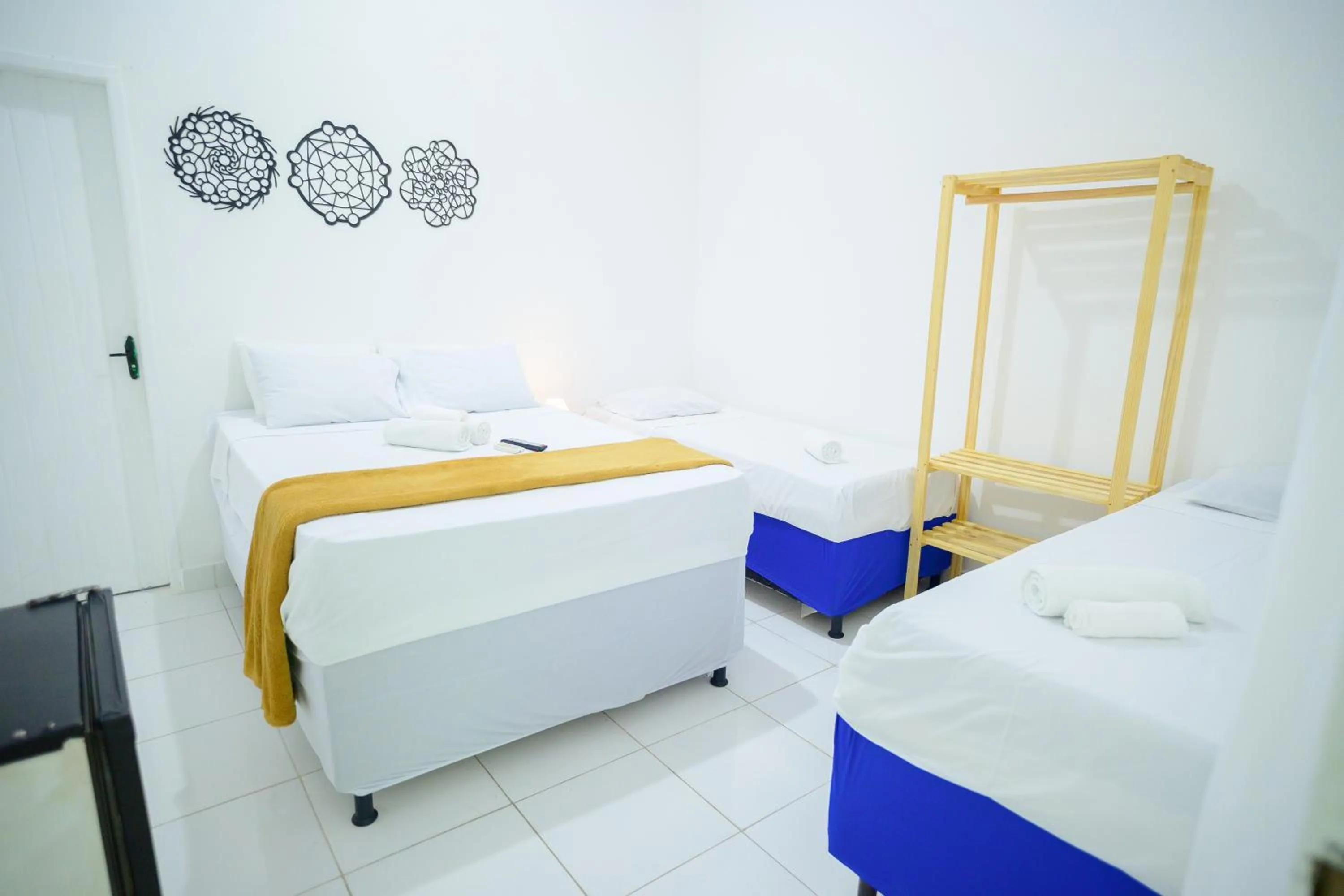 Bed in Pousada Pimenta Nativa