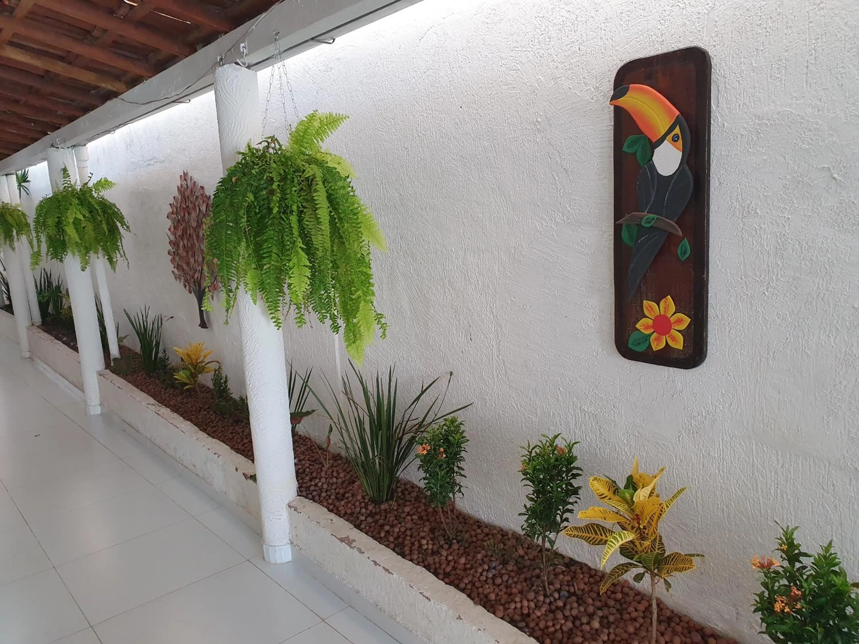 Garden in Pousada Pimenta Nativa