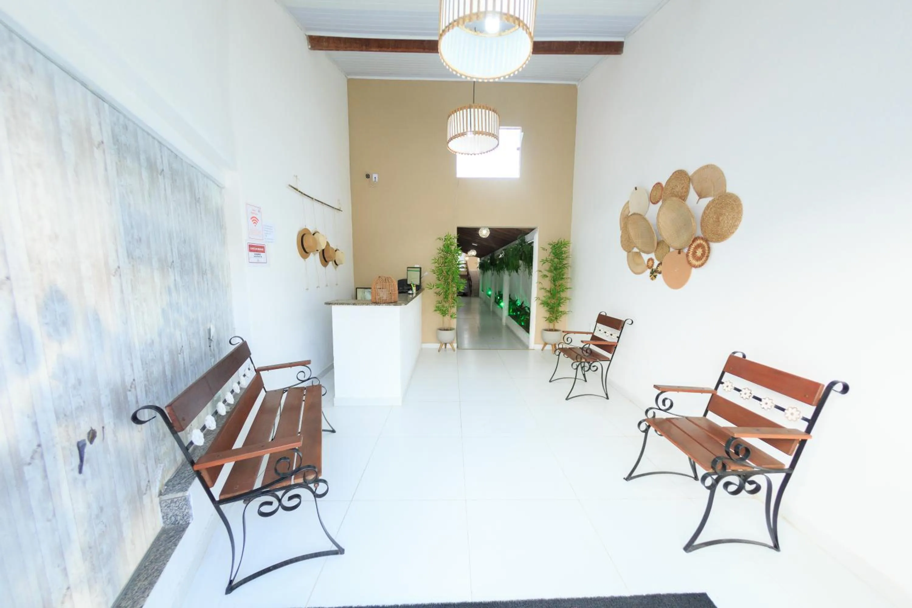 Lobby or reception in Pousada Pimenta Nativa