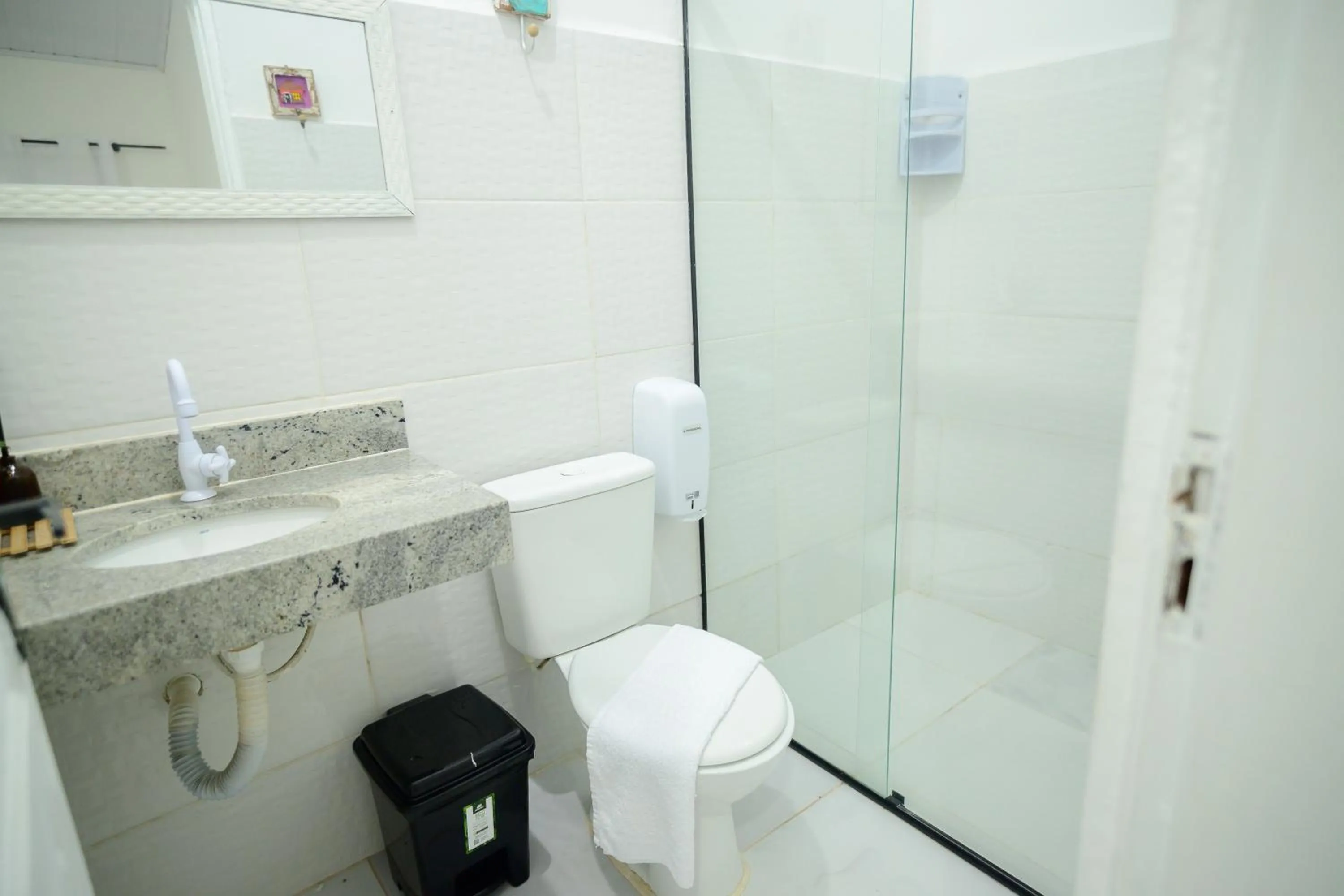 Shower in Pousada Pimenta Nativa