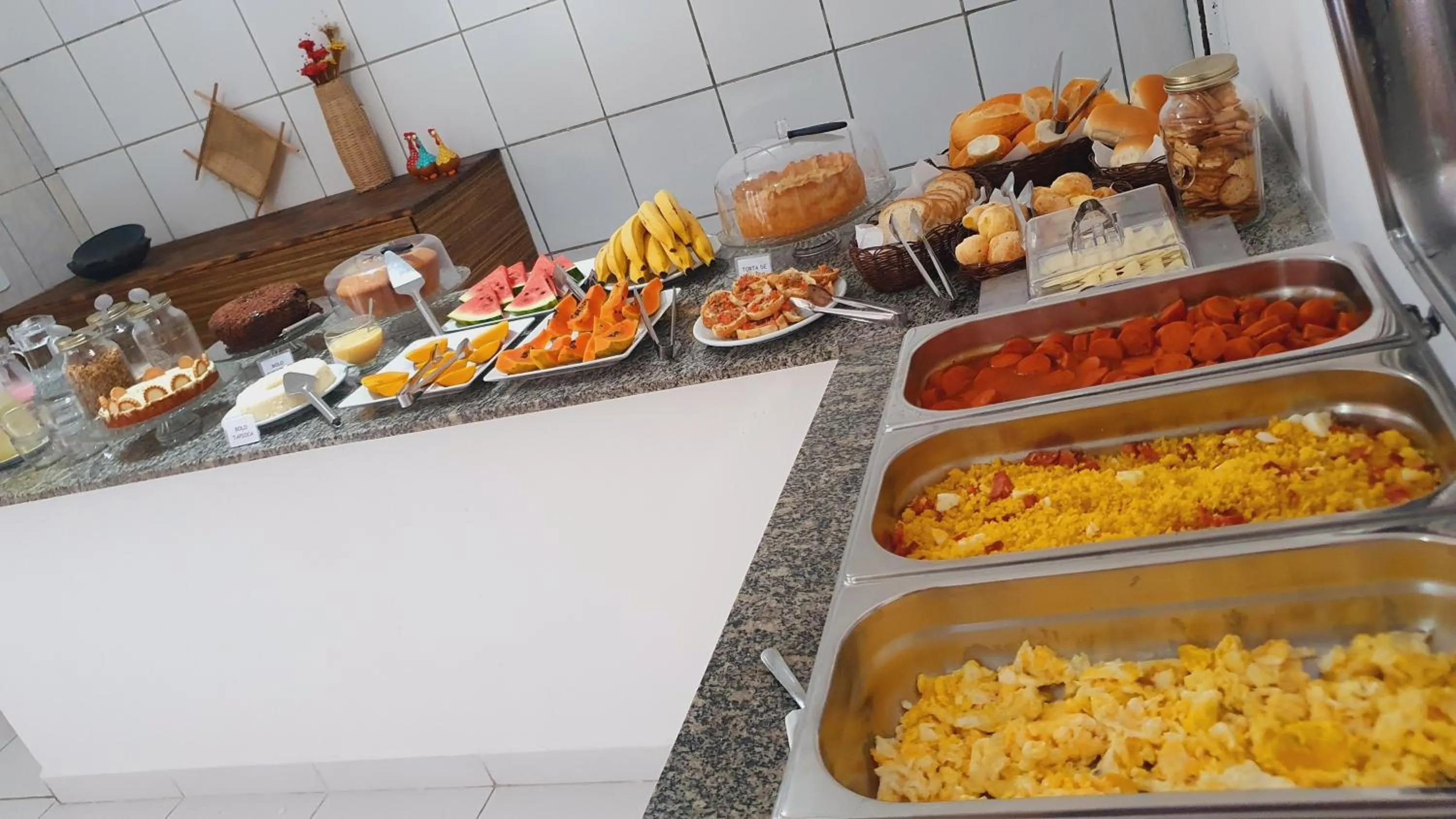 Breakfast in Pousada Pimenta Nativa