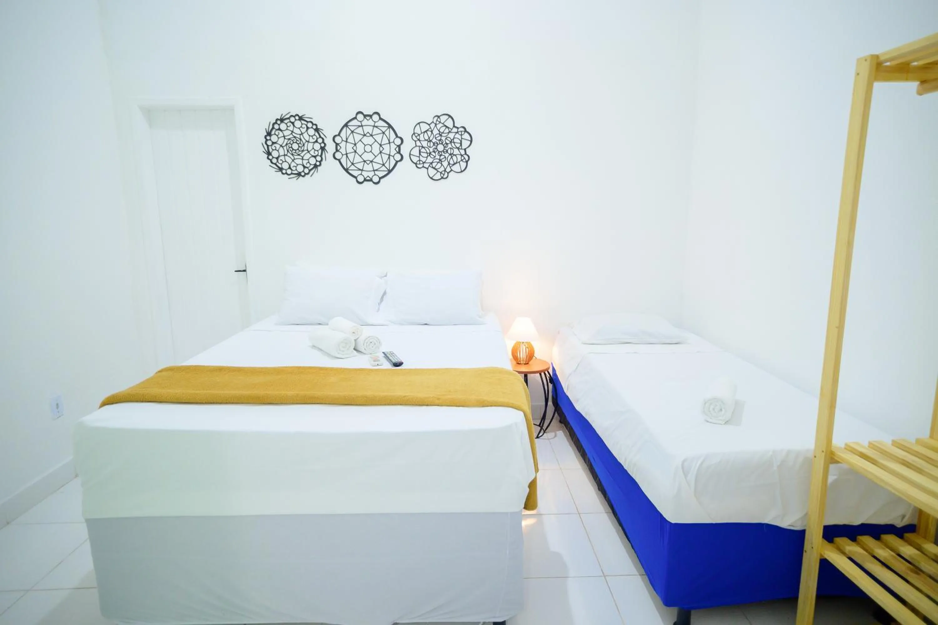 Bed in Pousada Pimenta Nativa