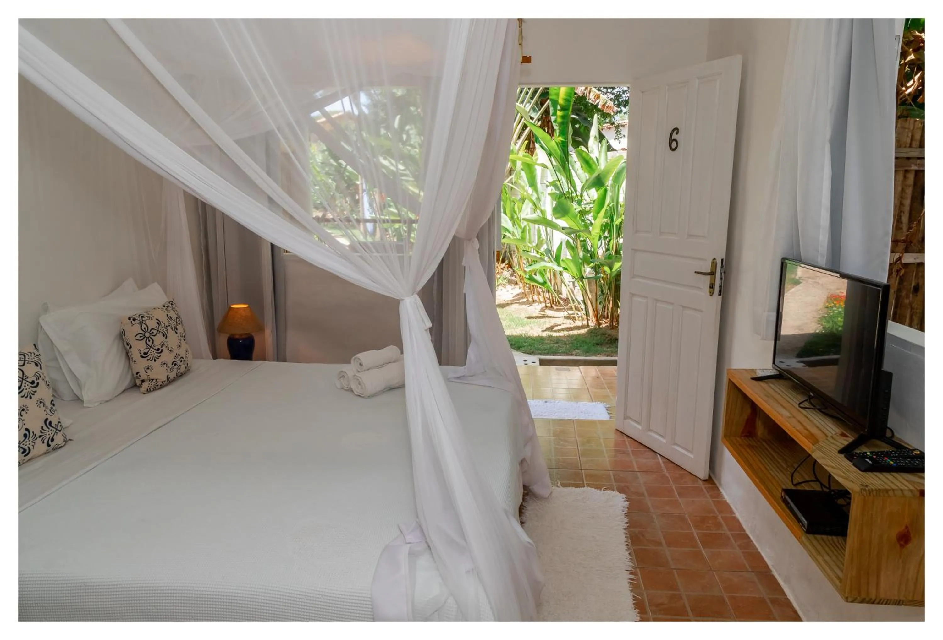 Photo of the whole room, Bed in Pousada Mar Azul