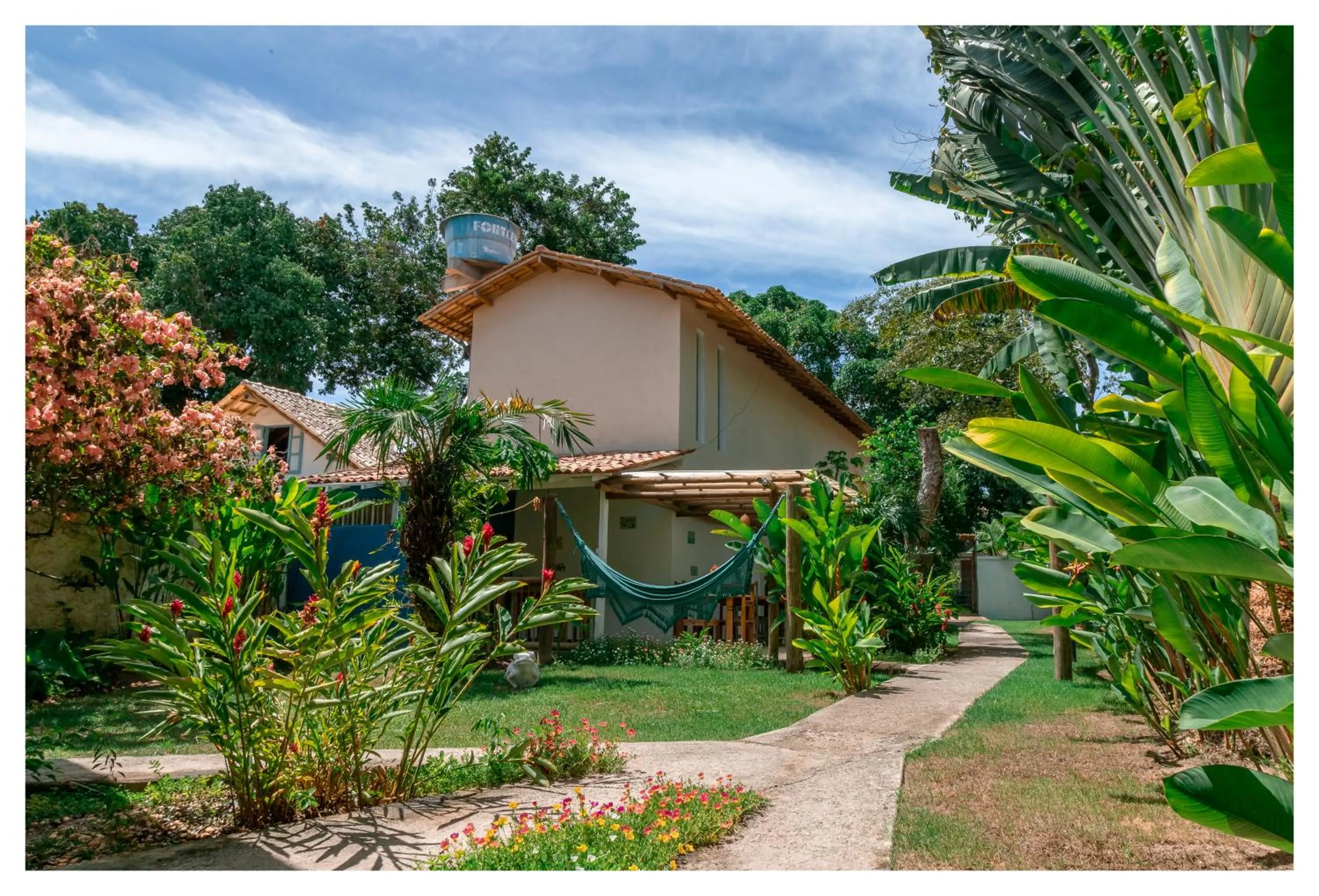 Garden in Pousada Mar Azul
