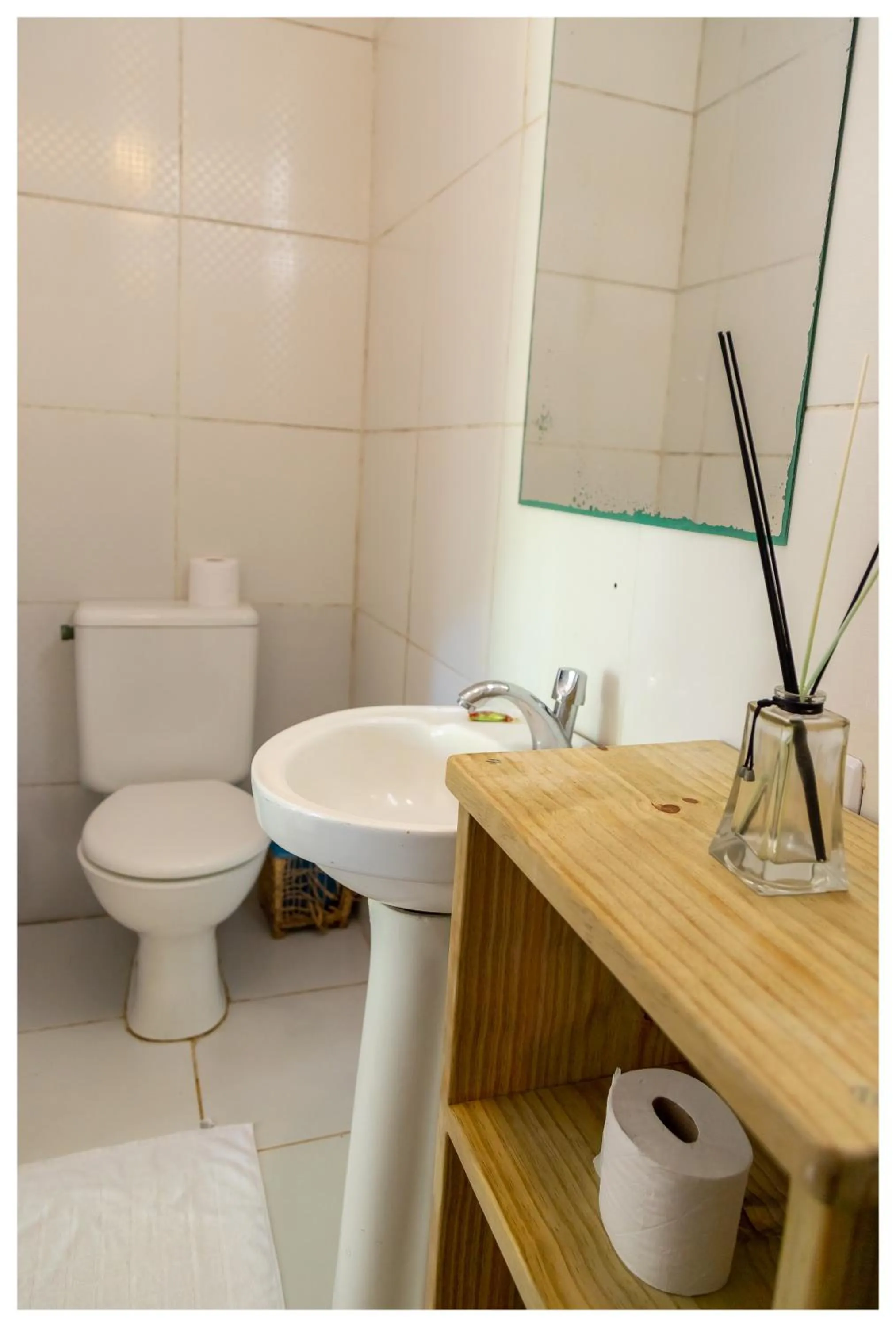 Bathroom in Pousada Mar Azul