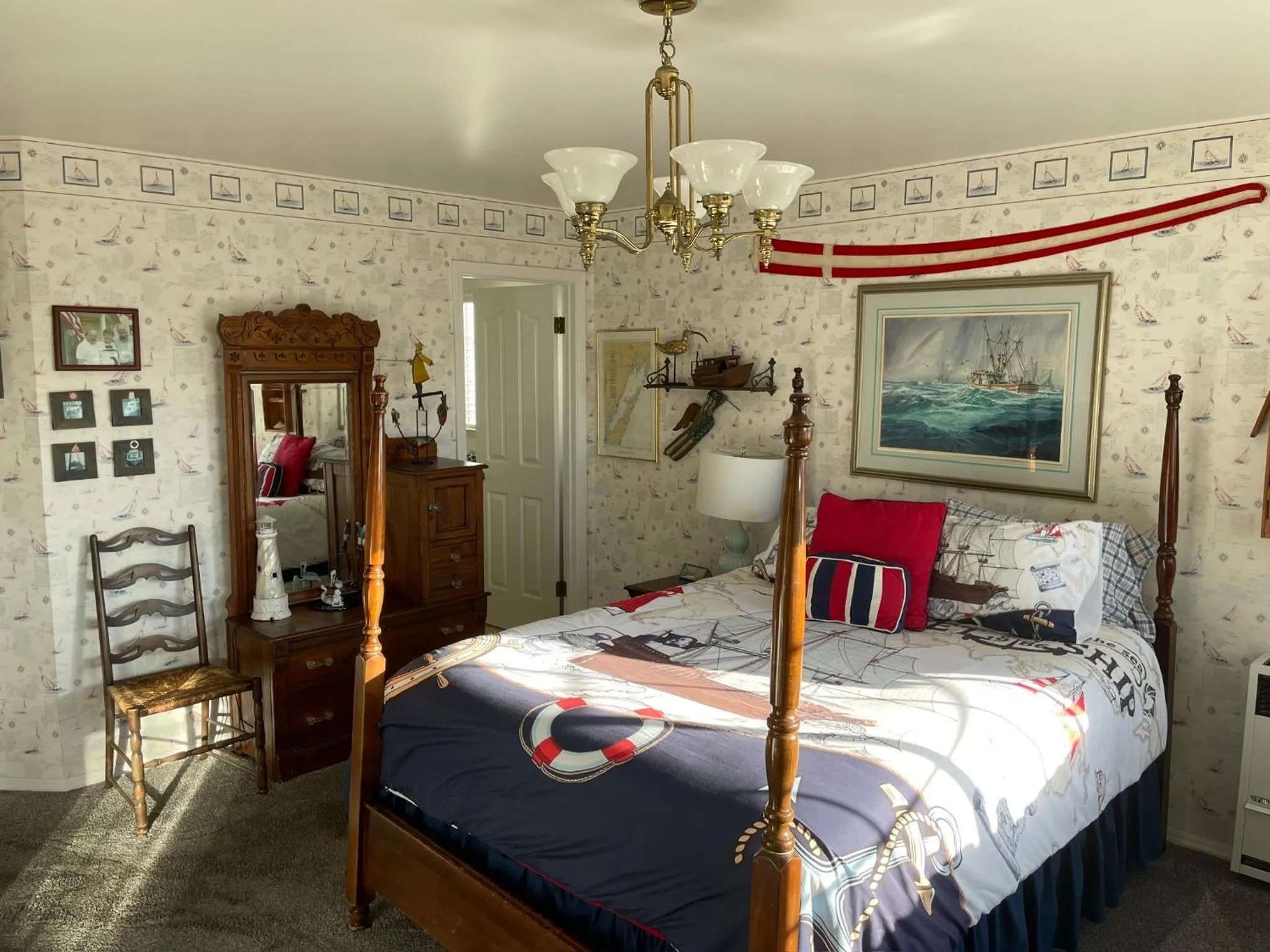 Bed in Marina Street Inn