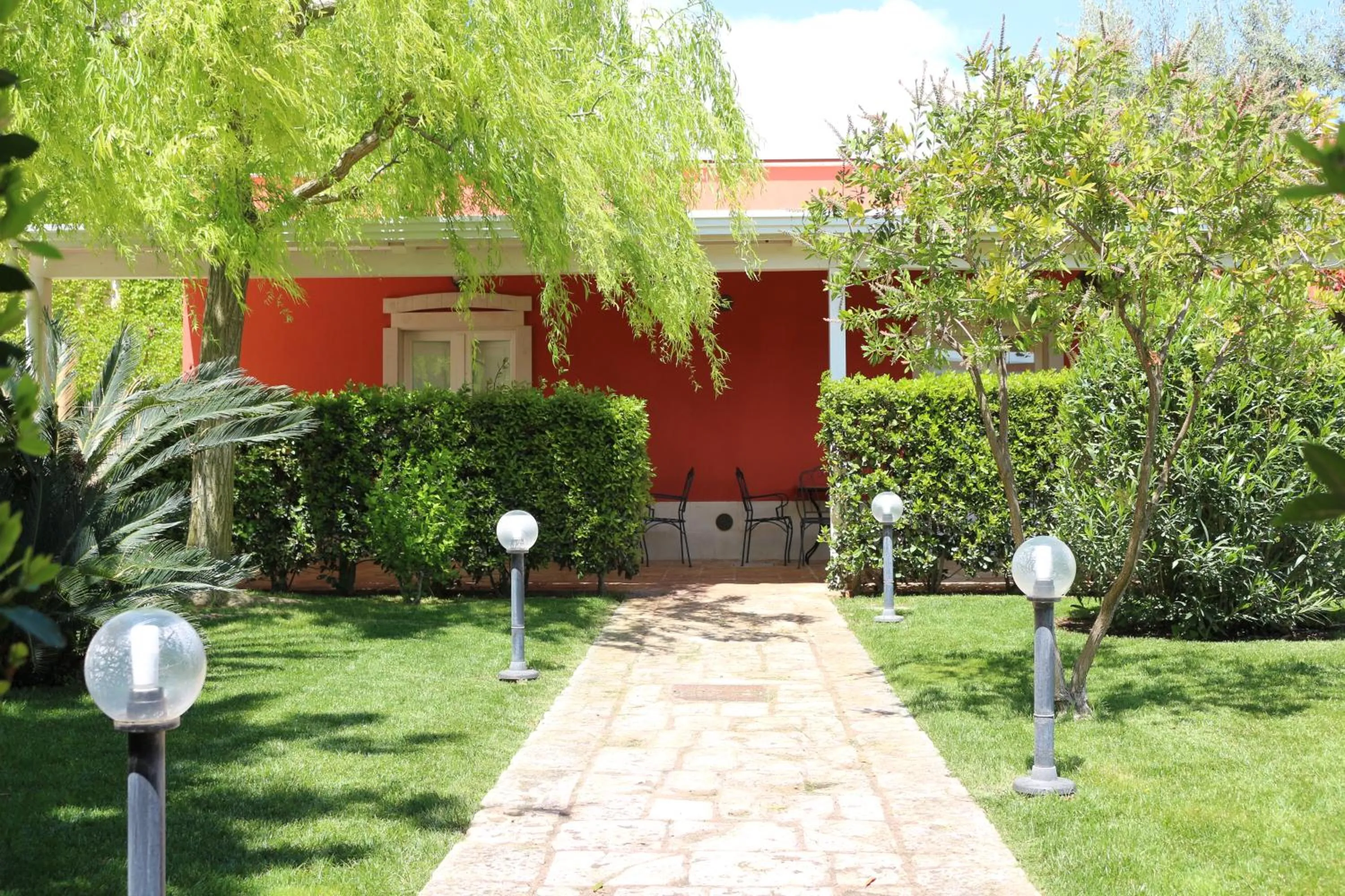 Garden view in Parco dei Manieri